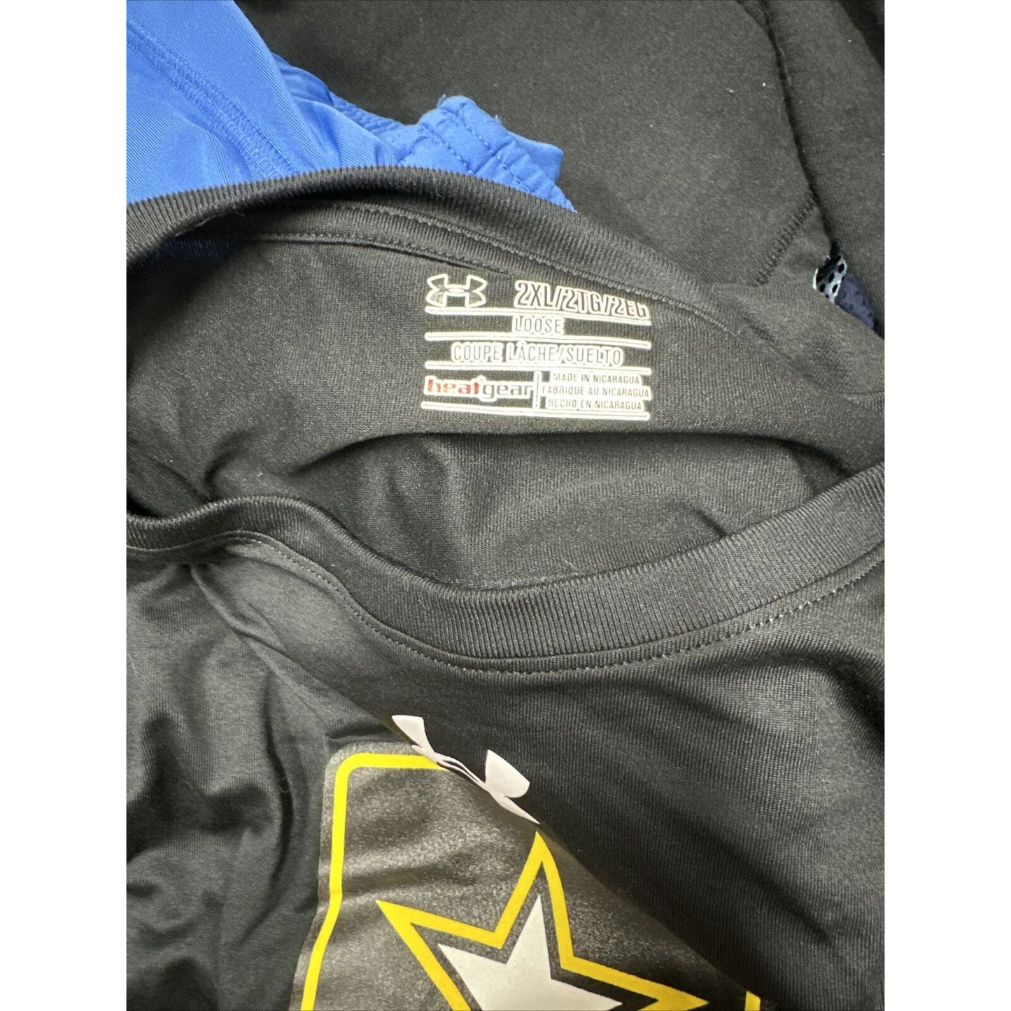 Men’s Under Armour 2XL US Army North Loose Heat Gear Shirt