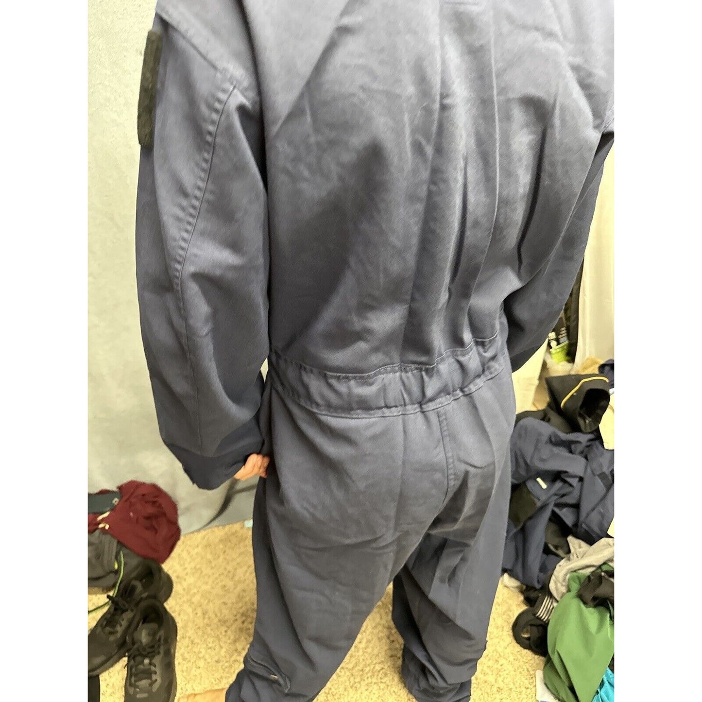 Men’s Dark Blue Strategic Air Command Missile Crew Coverall Uniform Suit O-3