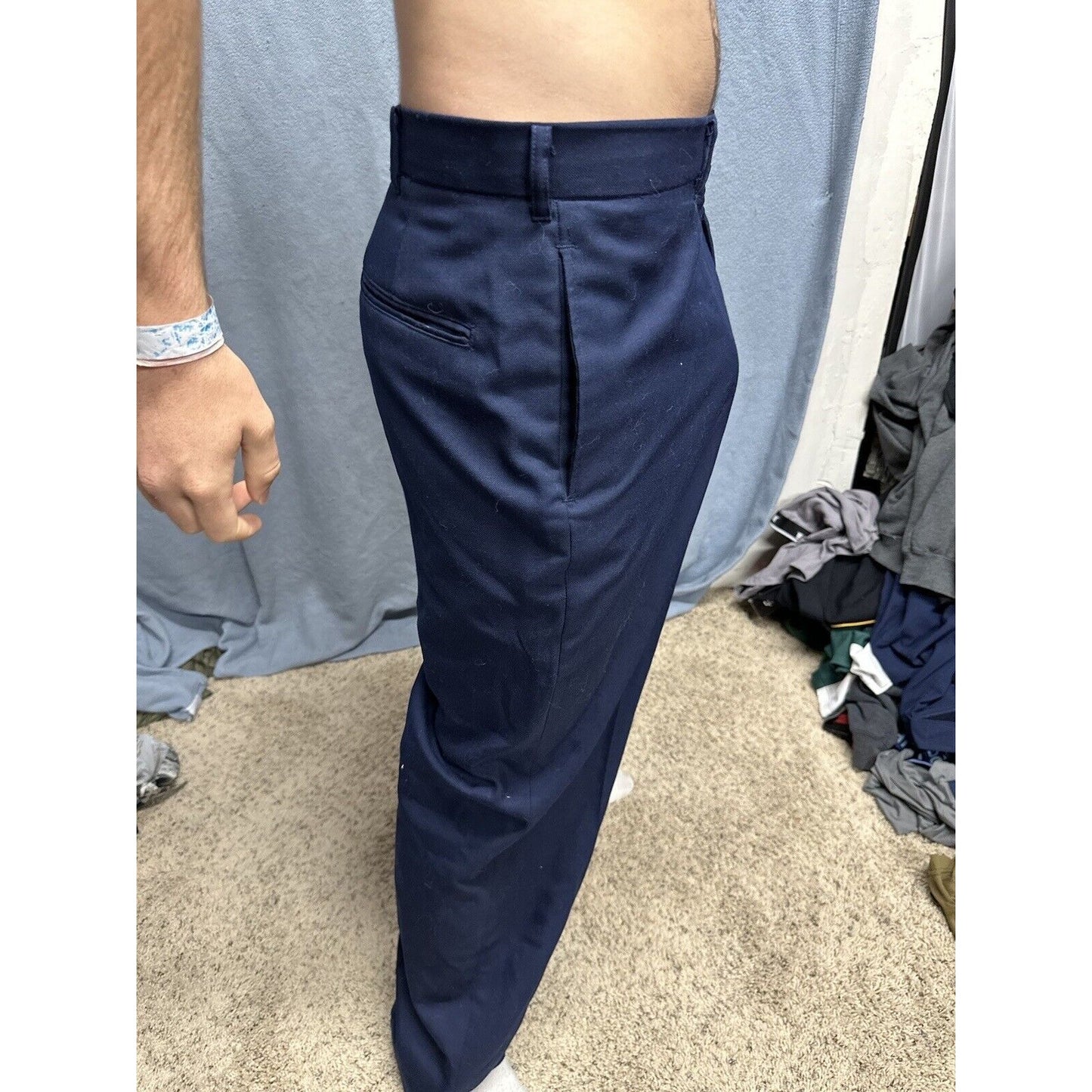 Men’s USAF USSF Trousers Uniform Blues Pants 38L