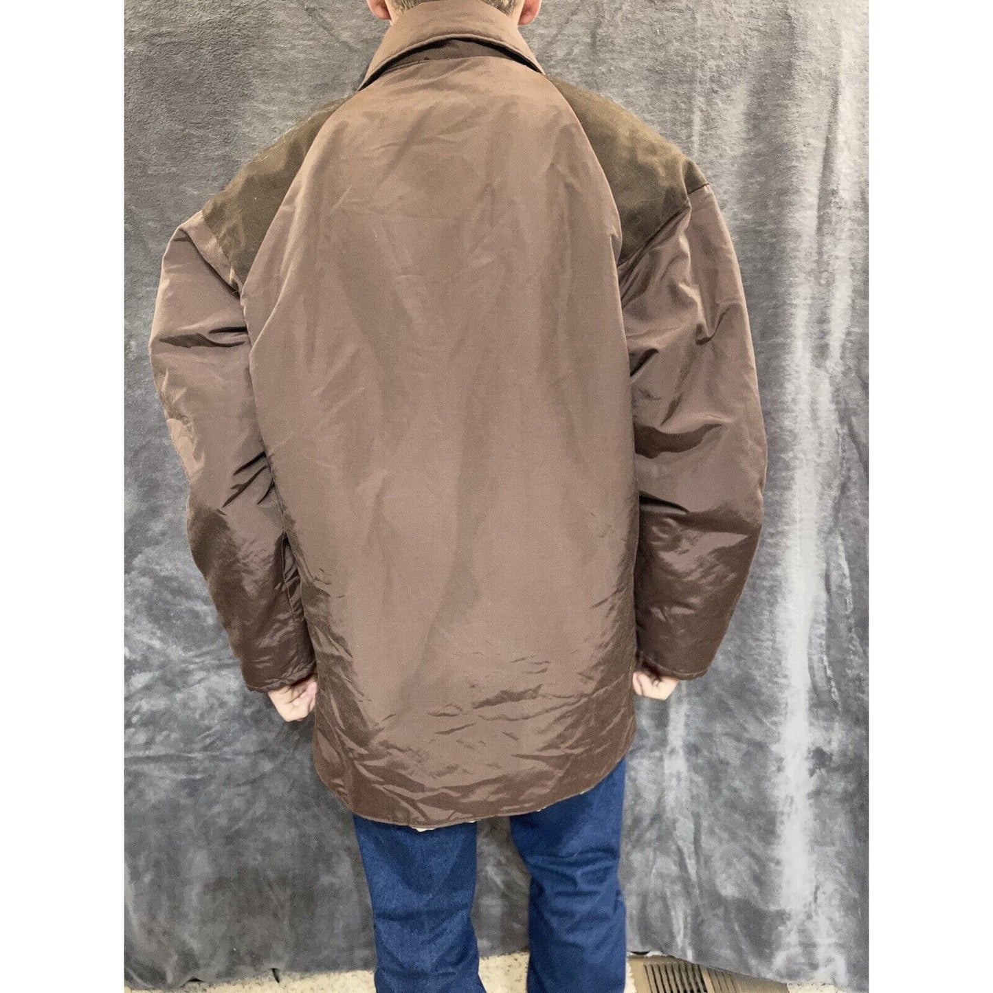 men's brown walls blizzard-pruf insulated jacket medium regular 3M thinsulate