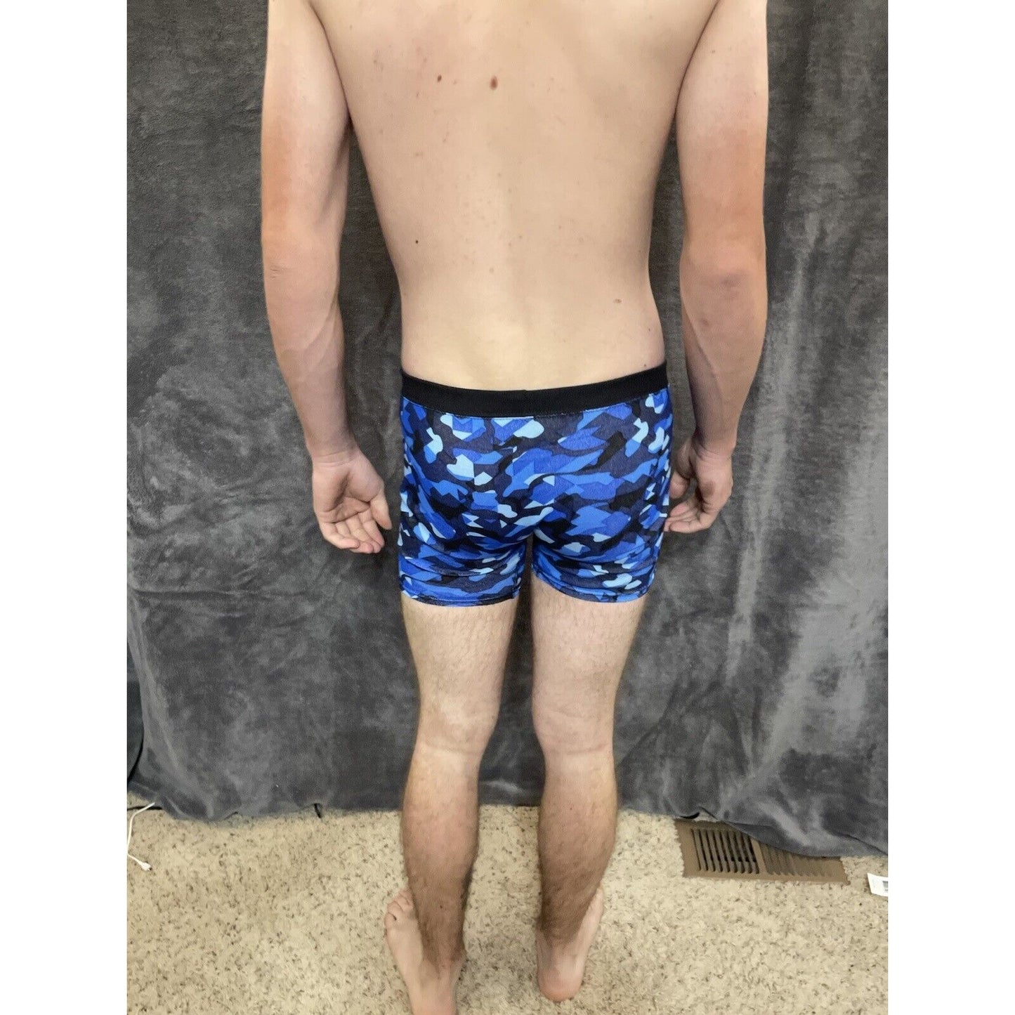 boy's XL hanes blue camo youth boxer brief