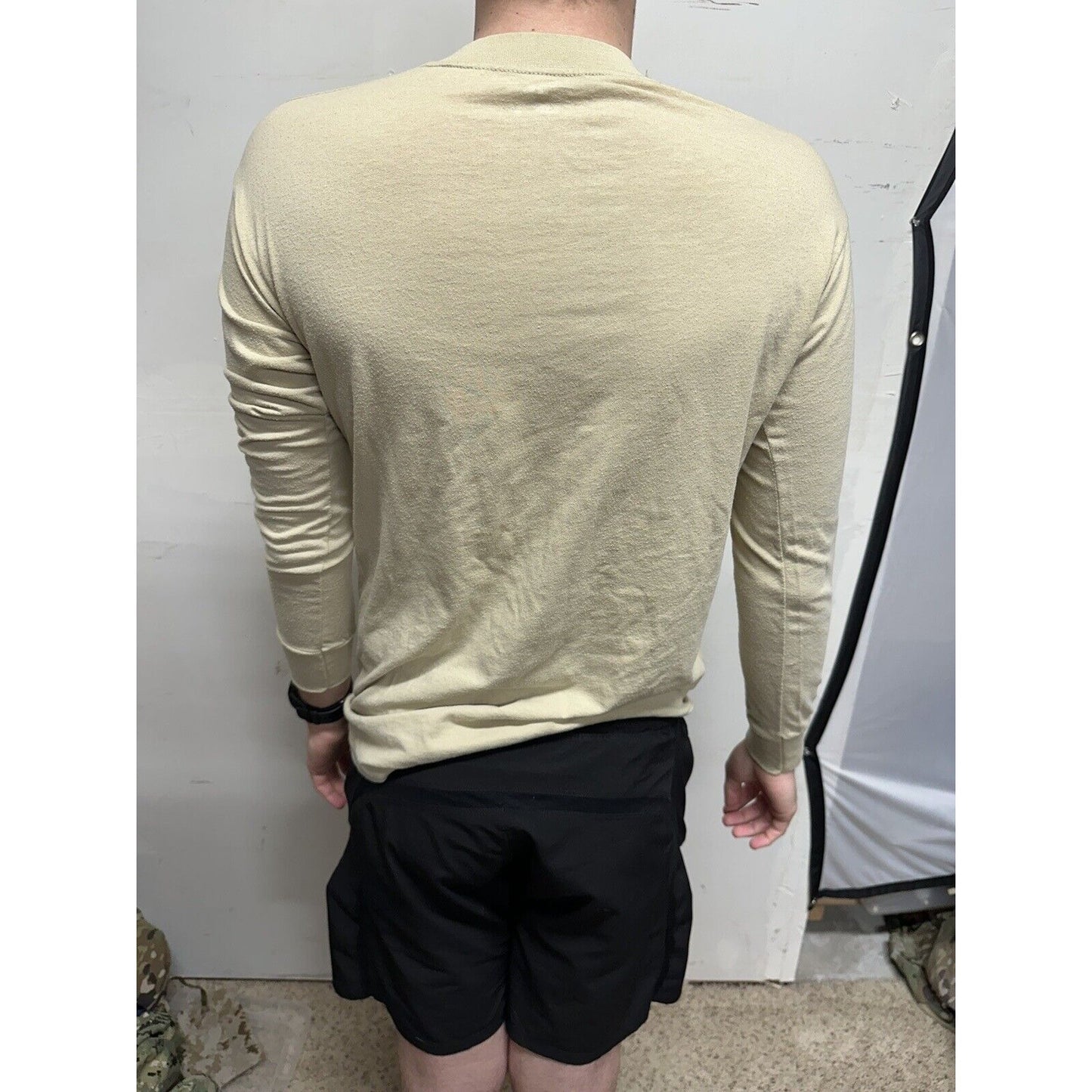 Men’s Tan duke Medium Long Sleeve Civil Air Patrol Uniform Shirt