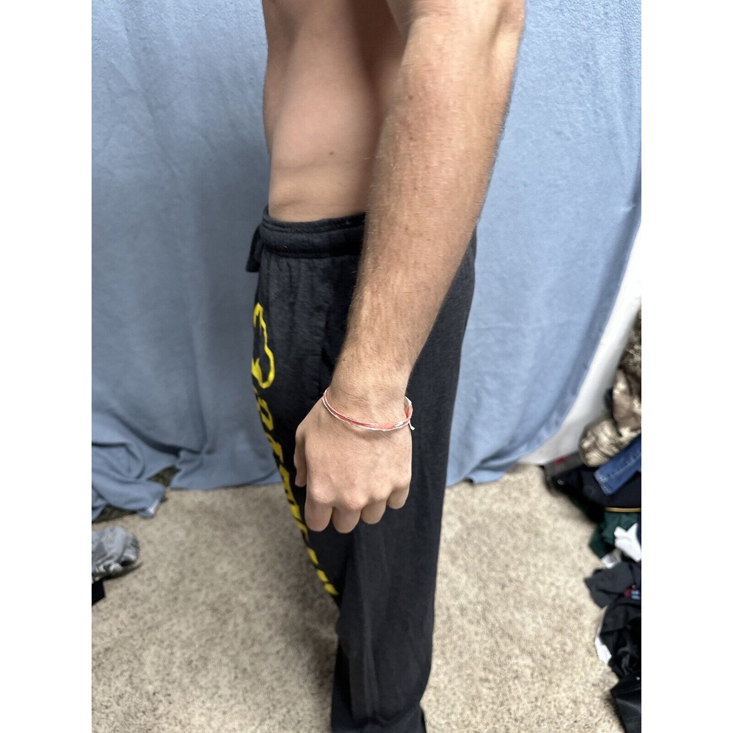 Men’s Large Batman Dark Gray Lounge Pants Sleep Wear With Pockets Large