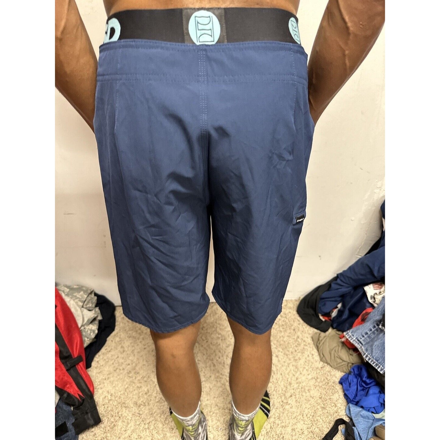 Men’s Blue O’Neil Sibenik Water Polo Camp Size 30 Shorts Trunks Bathing Suit