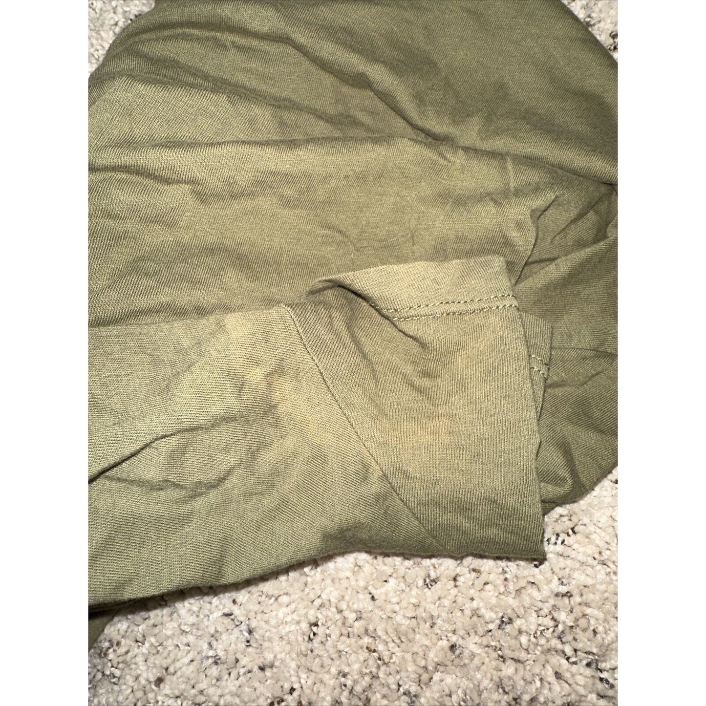 Men’s Jack Threads Medium Olive Green Marine Tshirt Only