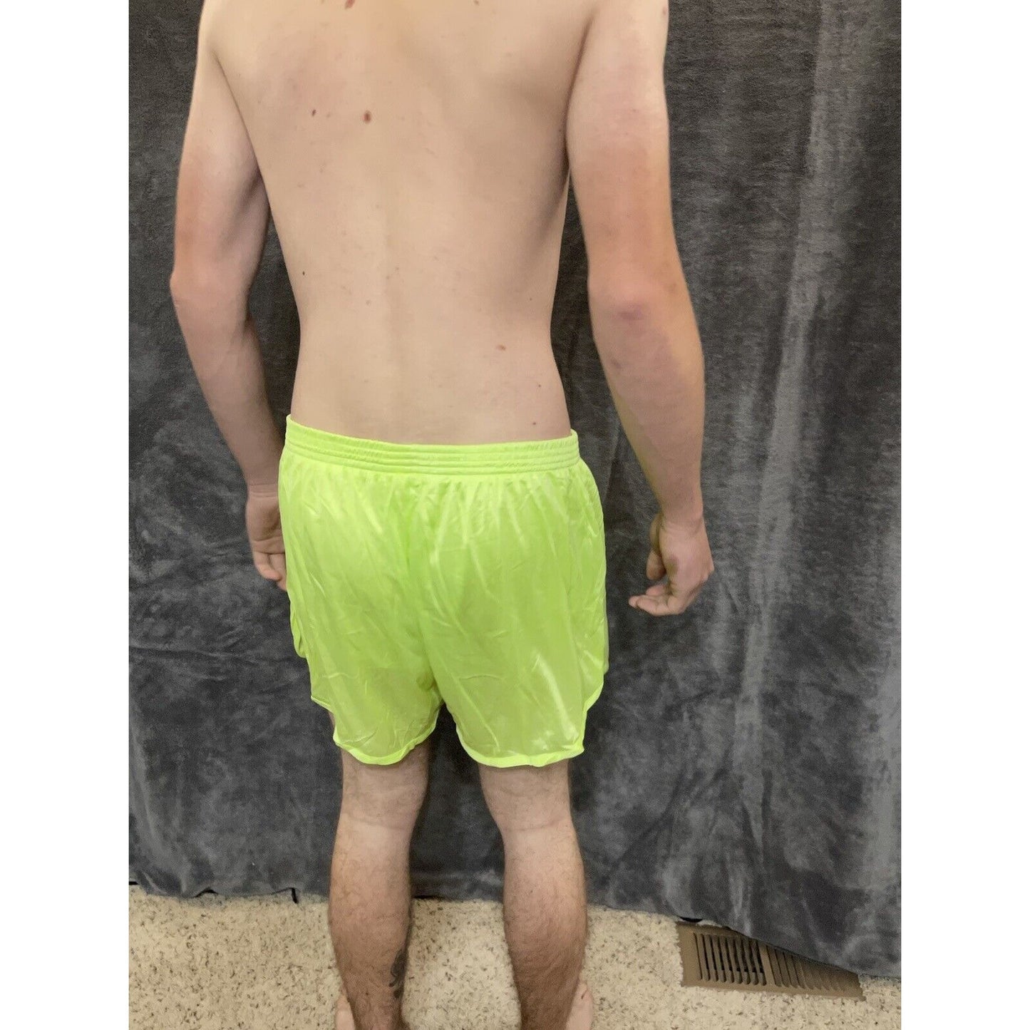 men's soffe ranger panties athletic shorts Sharp Lime / Neon Yellow XL
