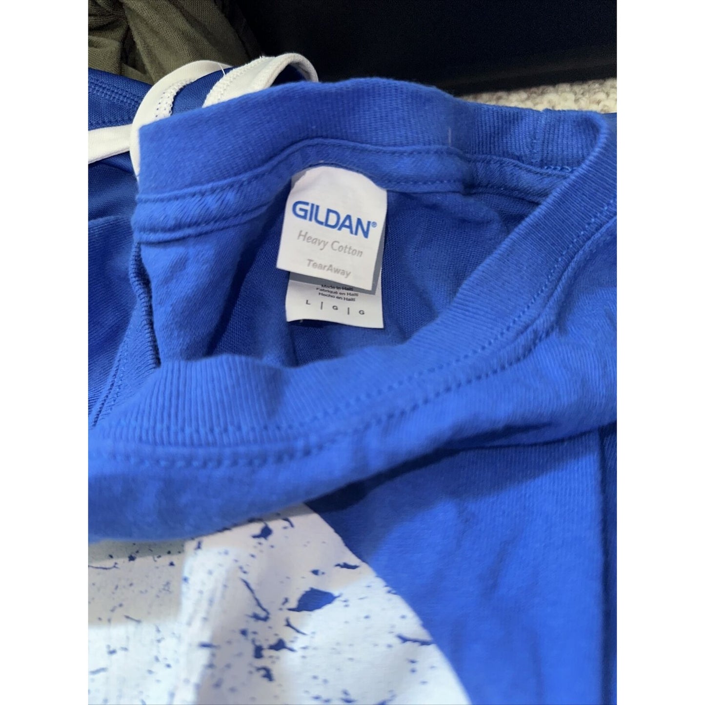 Men’s Gildan Blue Large Air Force Football Falcons Tshirt
