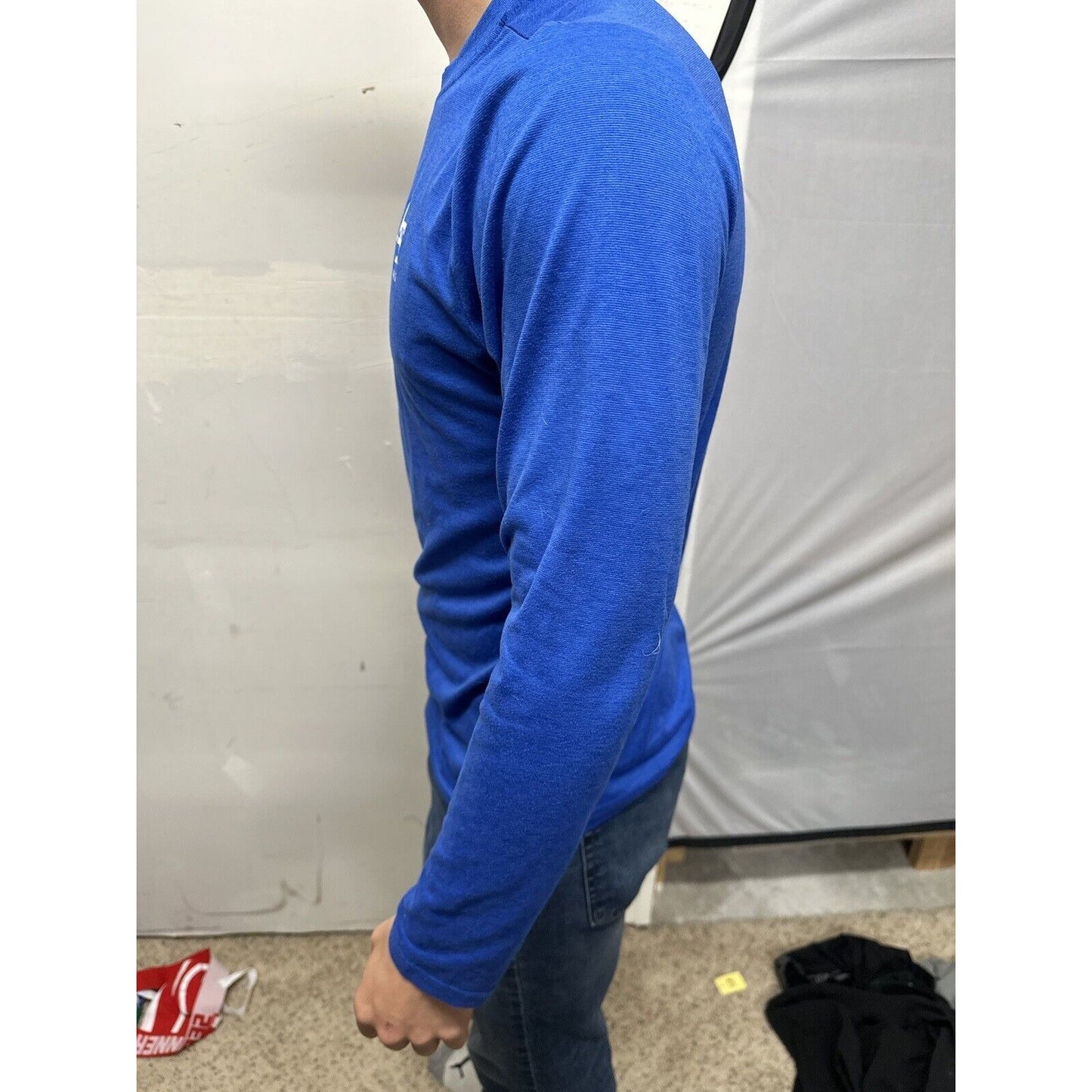 Men’s Long Sleeve USAFA Air Force Academy Boxing Blue Nike Shirt Small