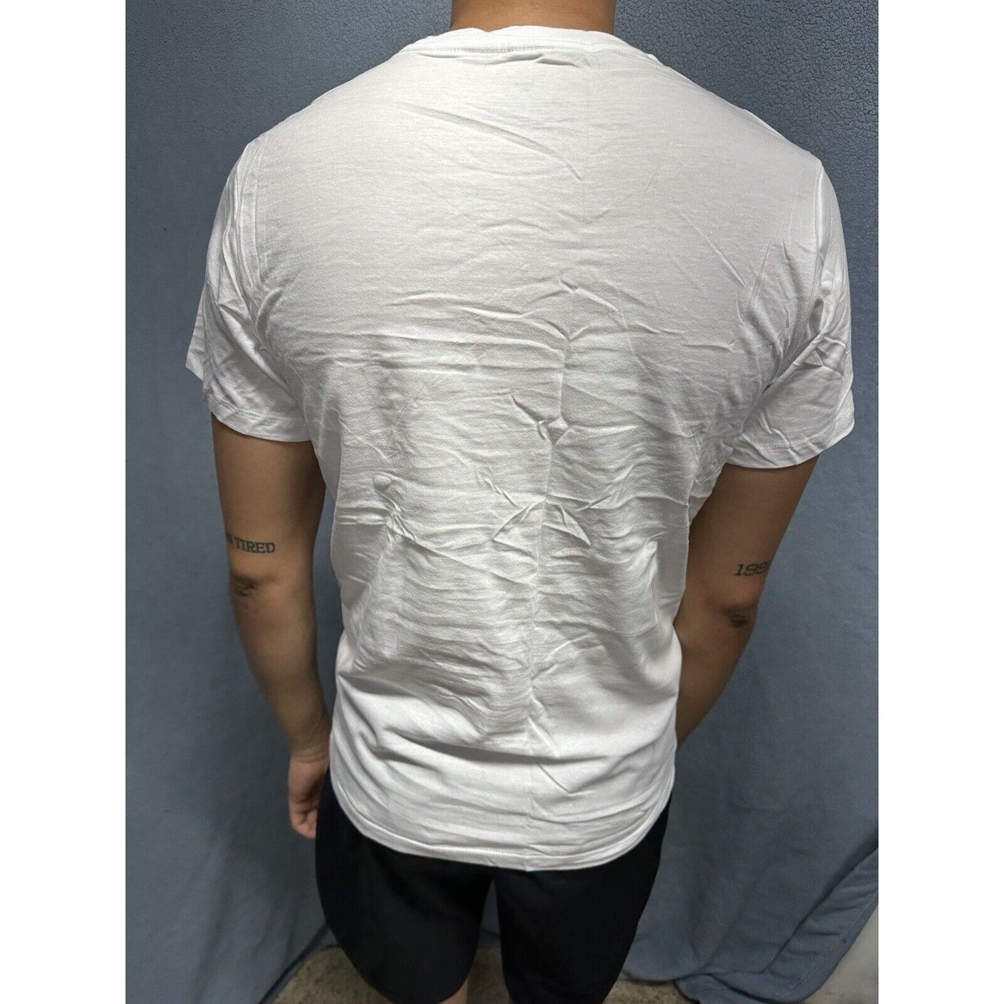 Men’s White Calvin Klein Small Classic Fit Undershirt