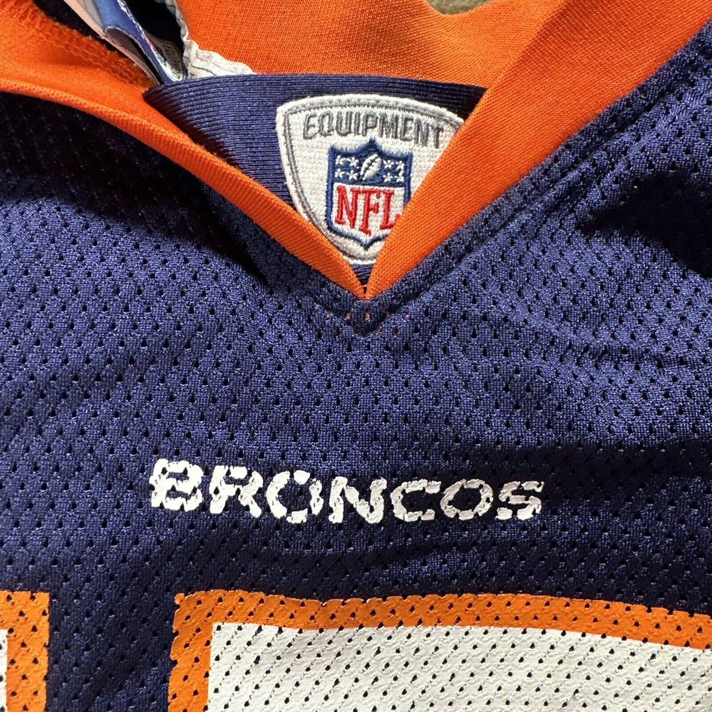 TIM TEBOW DENVER BRONCOS 15 JERSEY Equipment Reebok NFL Football Orange Medium