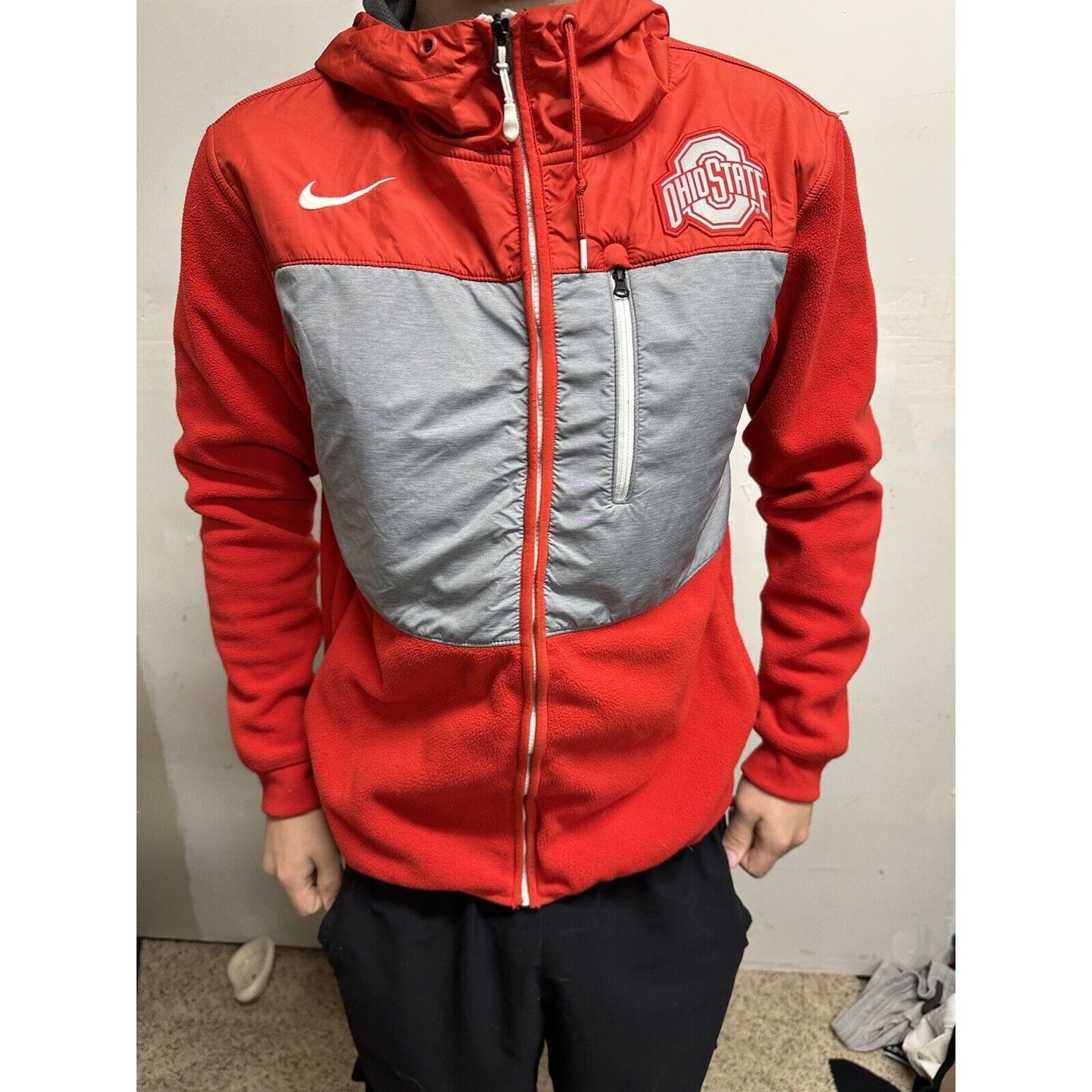 Men’s Nike Medium Hoodie Full Zip Ohio State Jacket