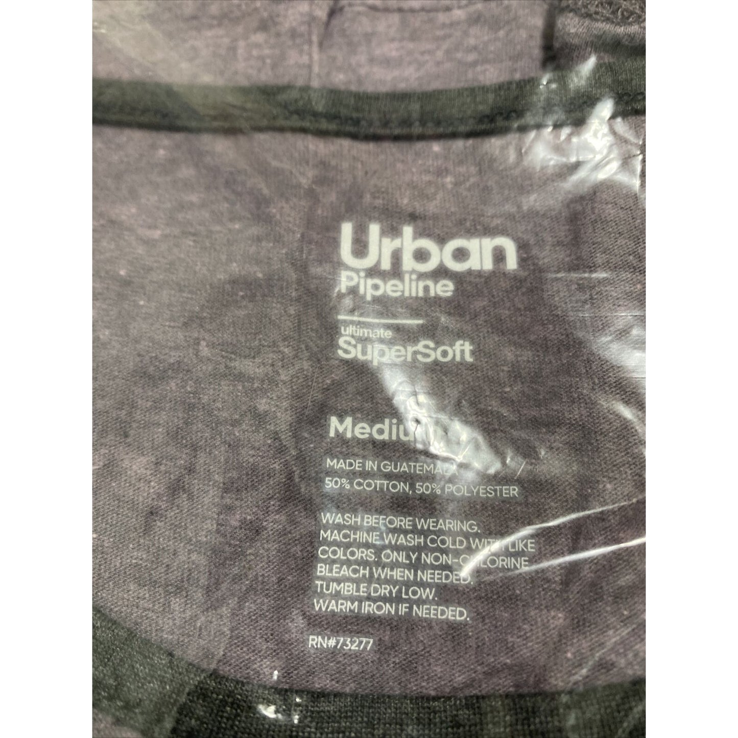 Urban Pipeline Ultimate SuperSoft Men’s Medium Purple & Gray Muscle Tank Top New