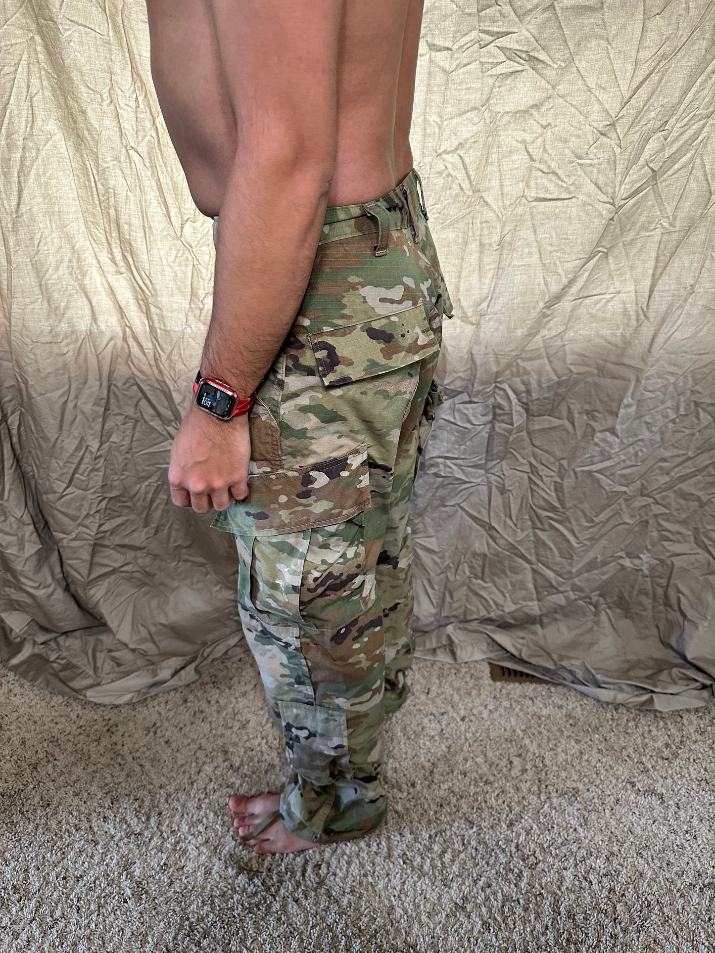 Men’s small regular ocp pants army Air Force space force 50% nylon 50% cotton