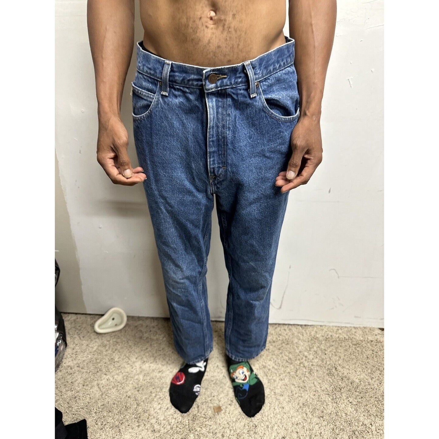 Men’s L.L. Bean 33 X 29 Blue Jeans Classic Fit
