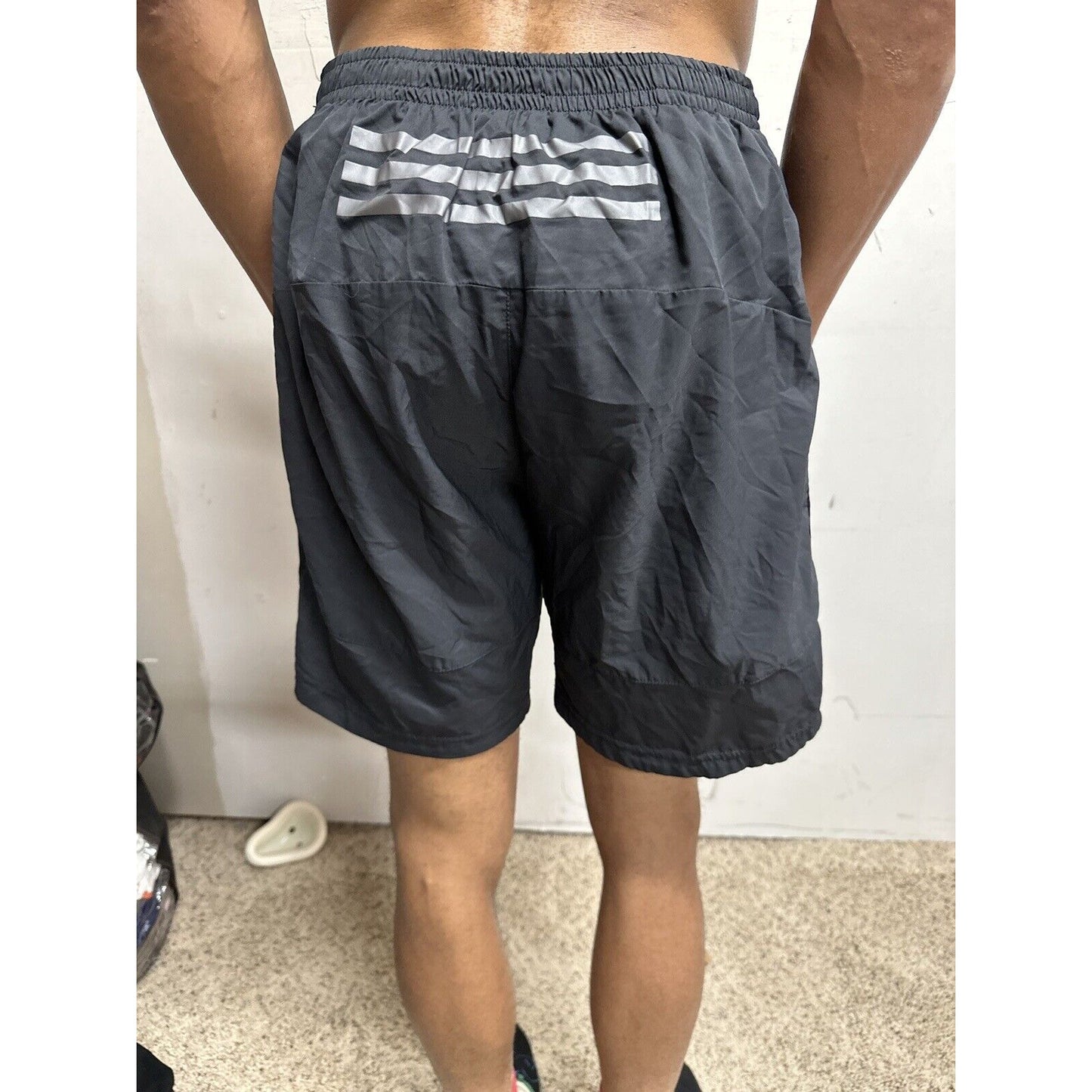 Men’s Black Adidas Supernova Athletic Shorts Fits Like Medium