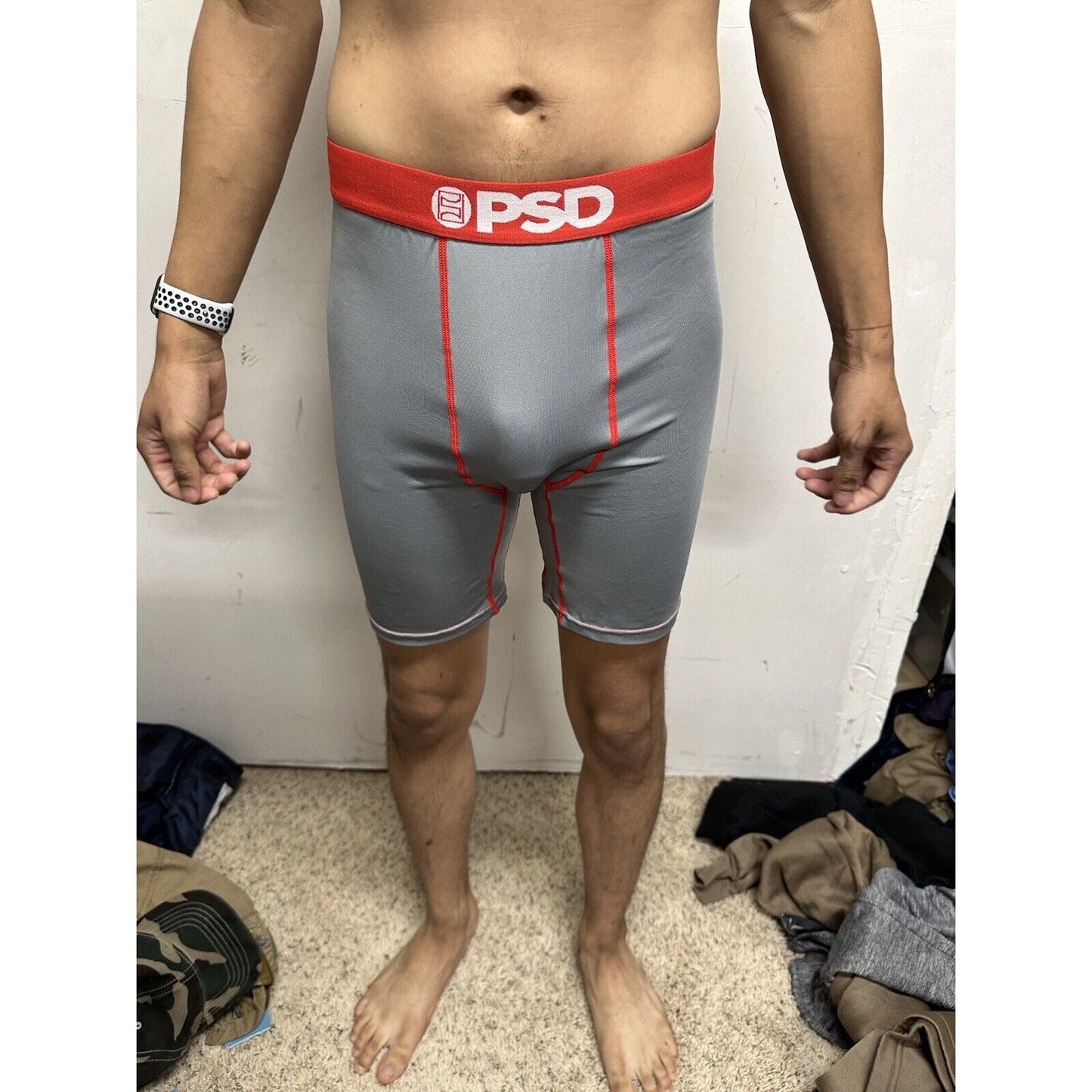 Men’s PSD Medium Gray Boxer Briefs