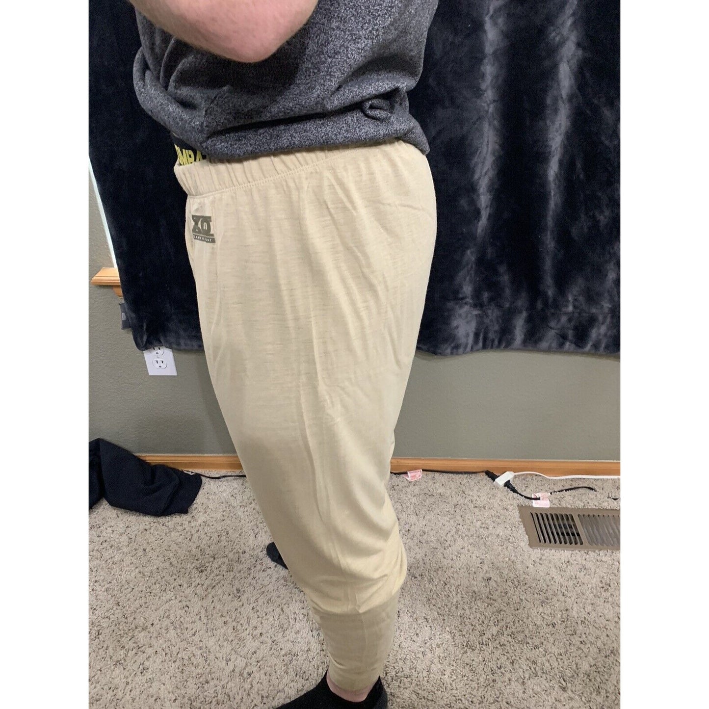 XGO Flame Retardant Phase 2 Mid-weight Base Layer Desert Sand Men's Pants X Lg