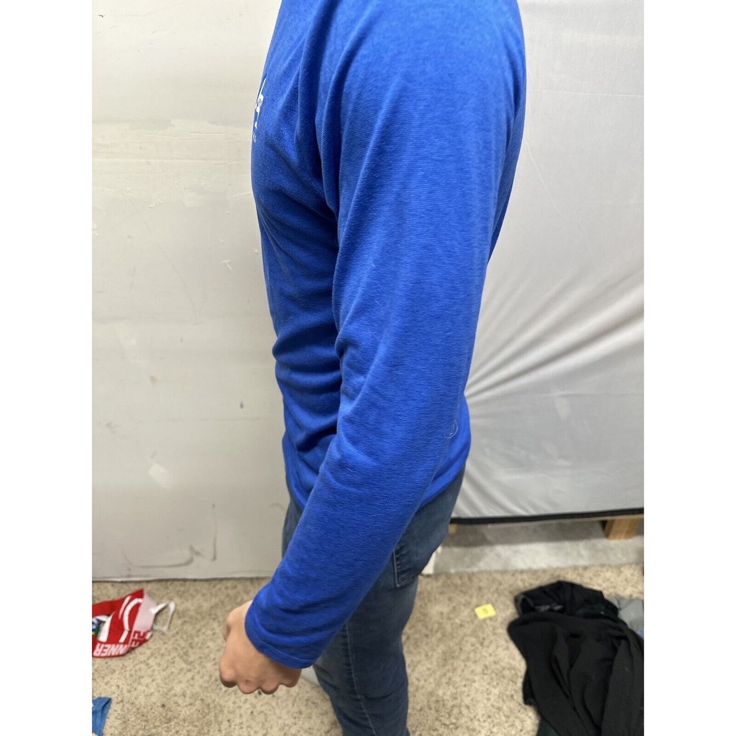Men’s Long Sleeve USAFA Air Force Academy Boxing Blue Nike Shirt Small
