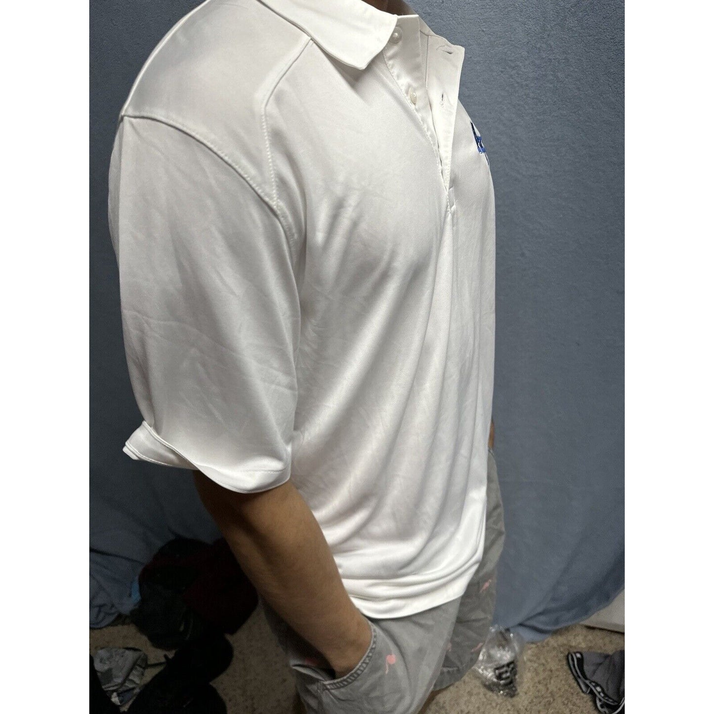 Men’s Small White Air Force Polo Shirt USAFa Air Force Academy