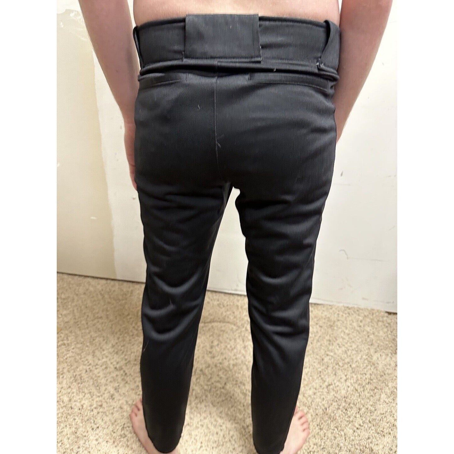 men’s black nike team baseball pants Size Small