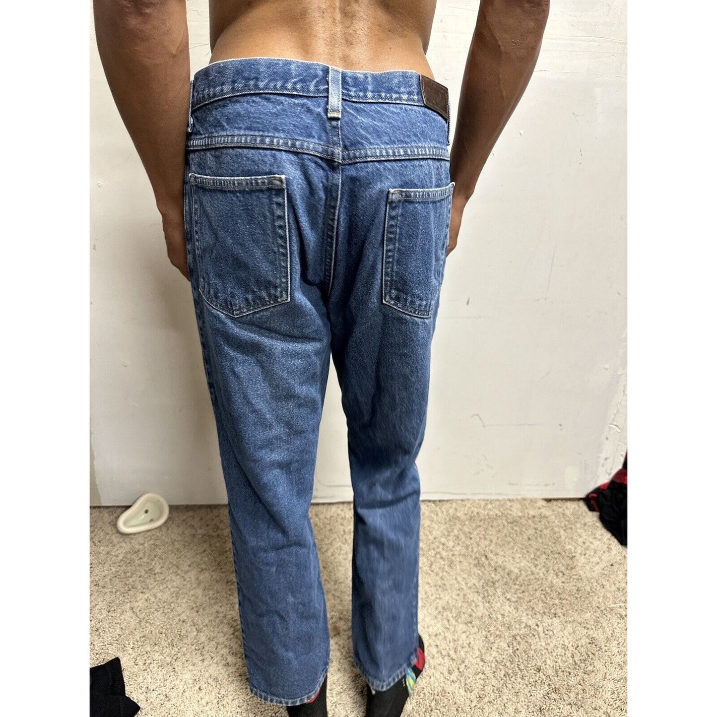 Men’s L.L. Bean 33 X 29 Blue Jeans Classic Fit