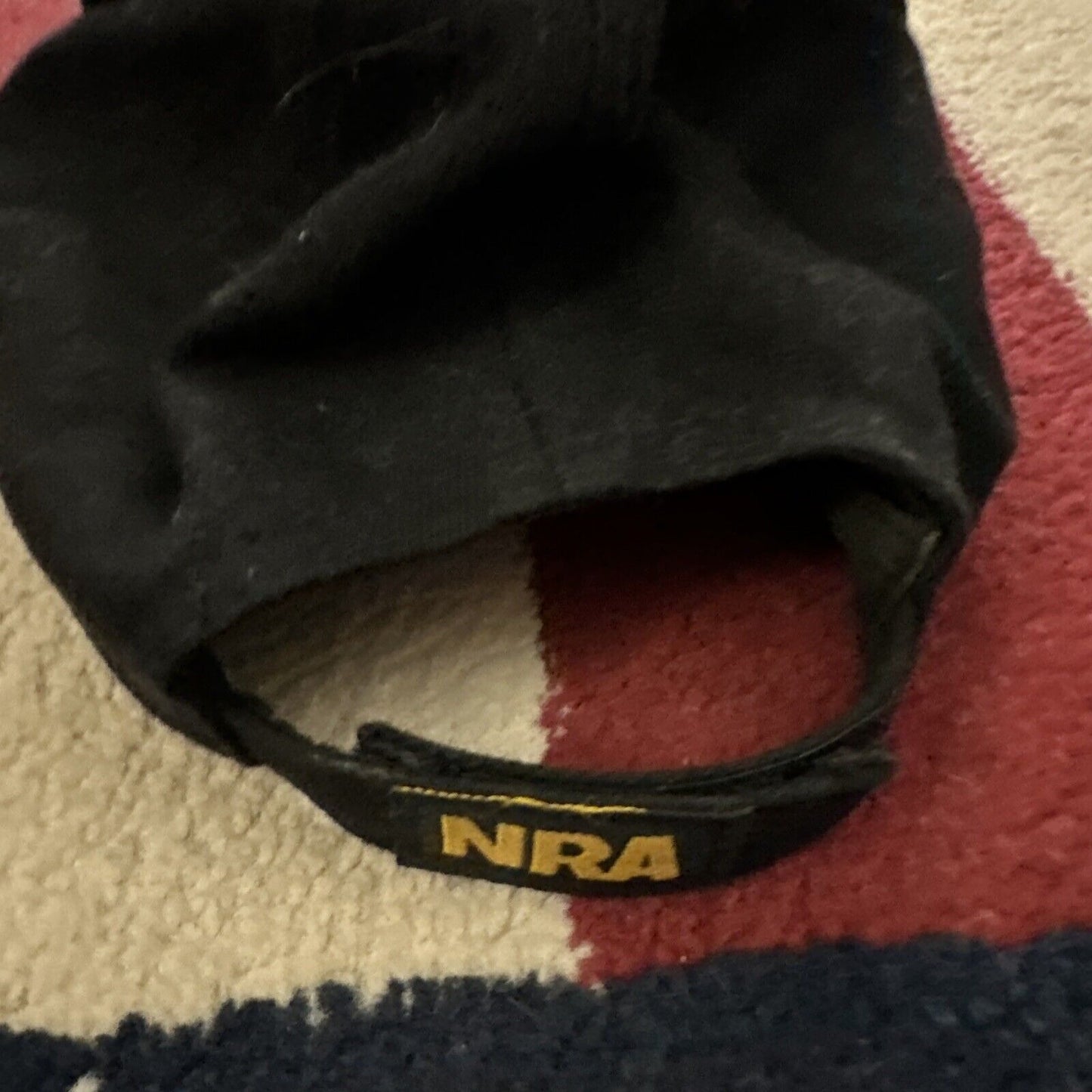 Men’s Black NRA National Rifle Association Baseball Cap Hat