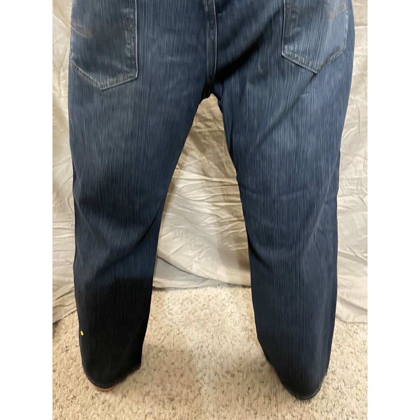 Men's Levis signature premium flex relaxed 38 x 30 jeans blue