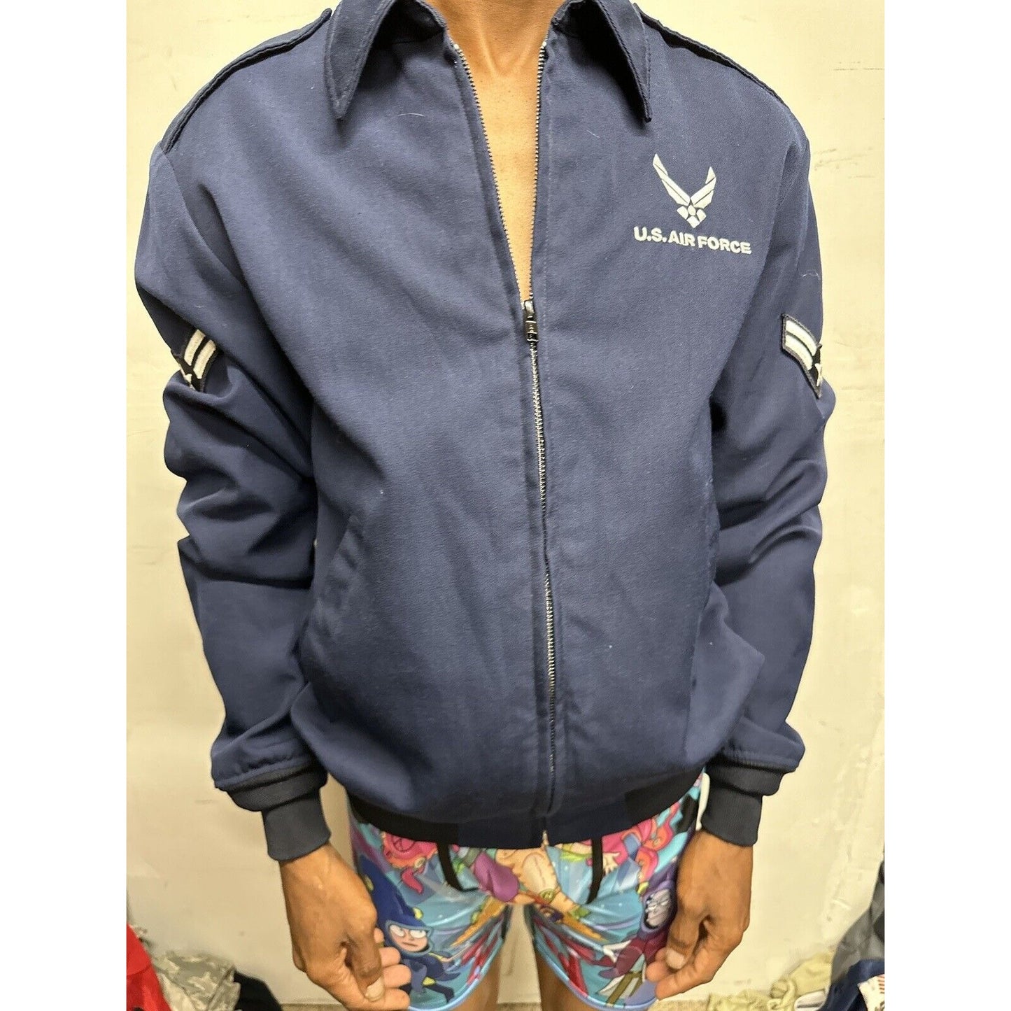 Men’s Air Force USAF Jacket Liner Missing DSCP 40XL Blues Uniform