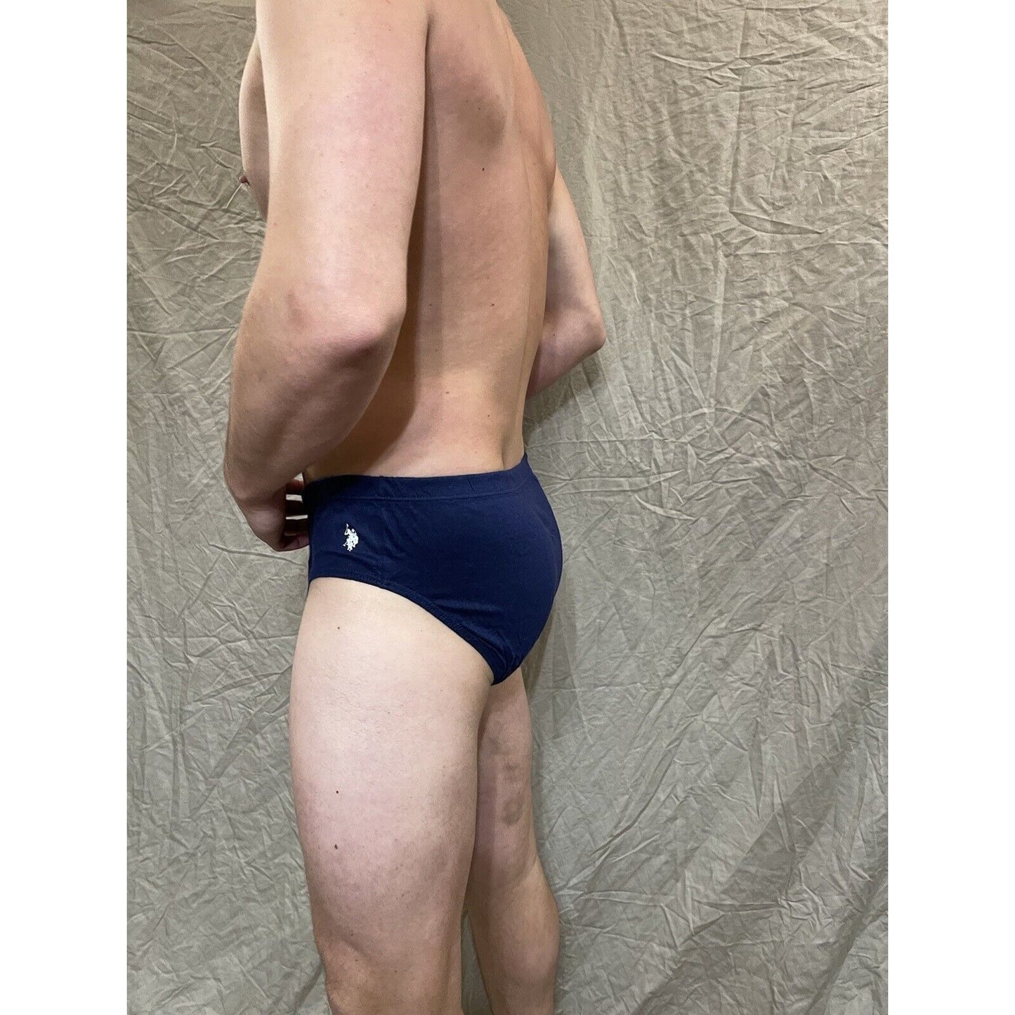 men's XL dark Blue u.s. polo assn brief