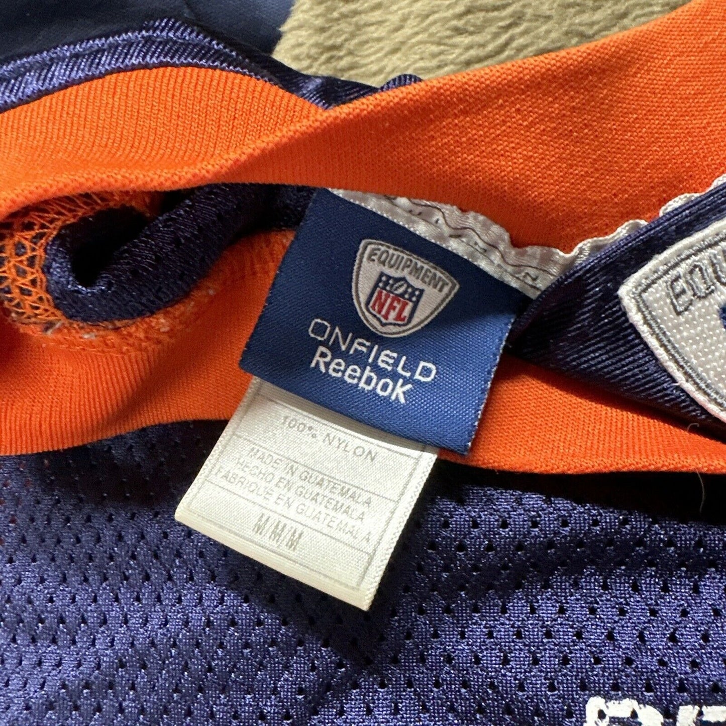 TIM TEBOW DENVER BRONCOS 15 JERSEY Equipment Reebok NFL Football Orange Medium