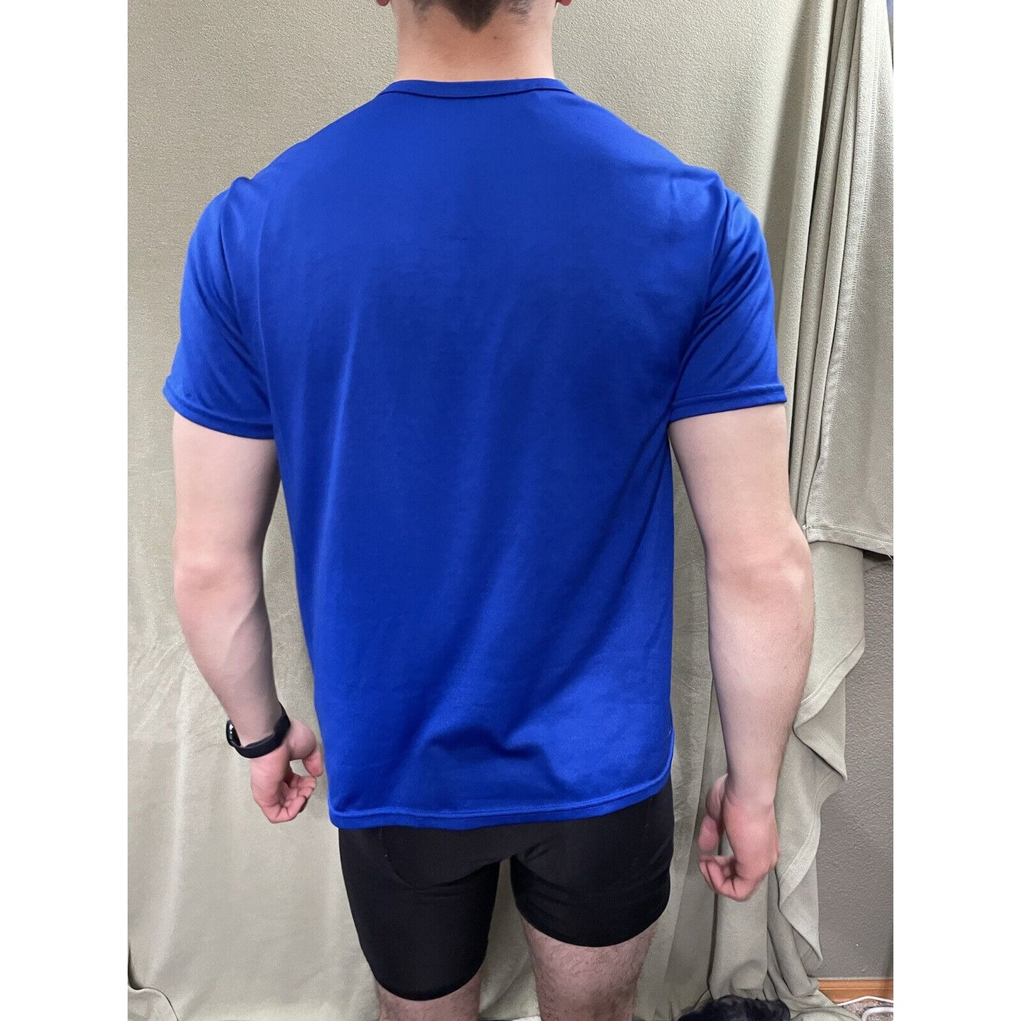 Decathlon “Domyos” Men’s Royal Blue Athletic T-Shirt Size M