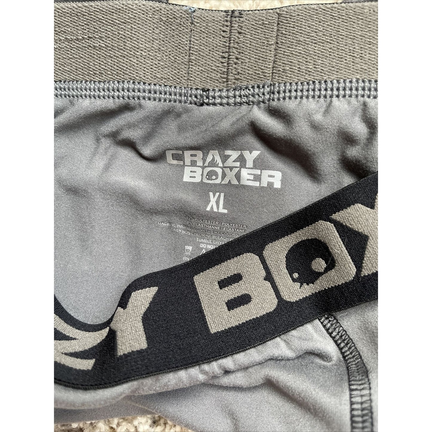 Men's XL crazy boxer gray toy story boxer brief