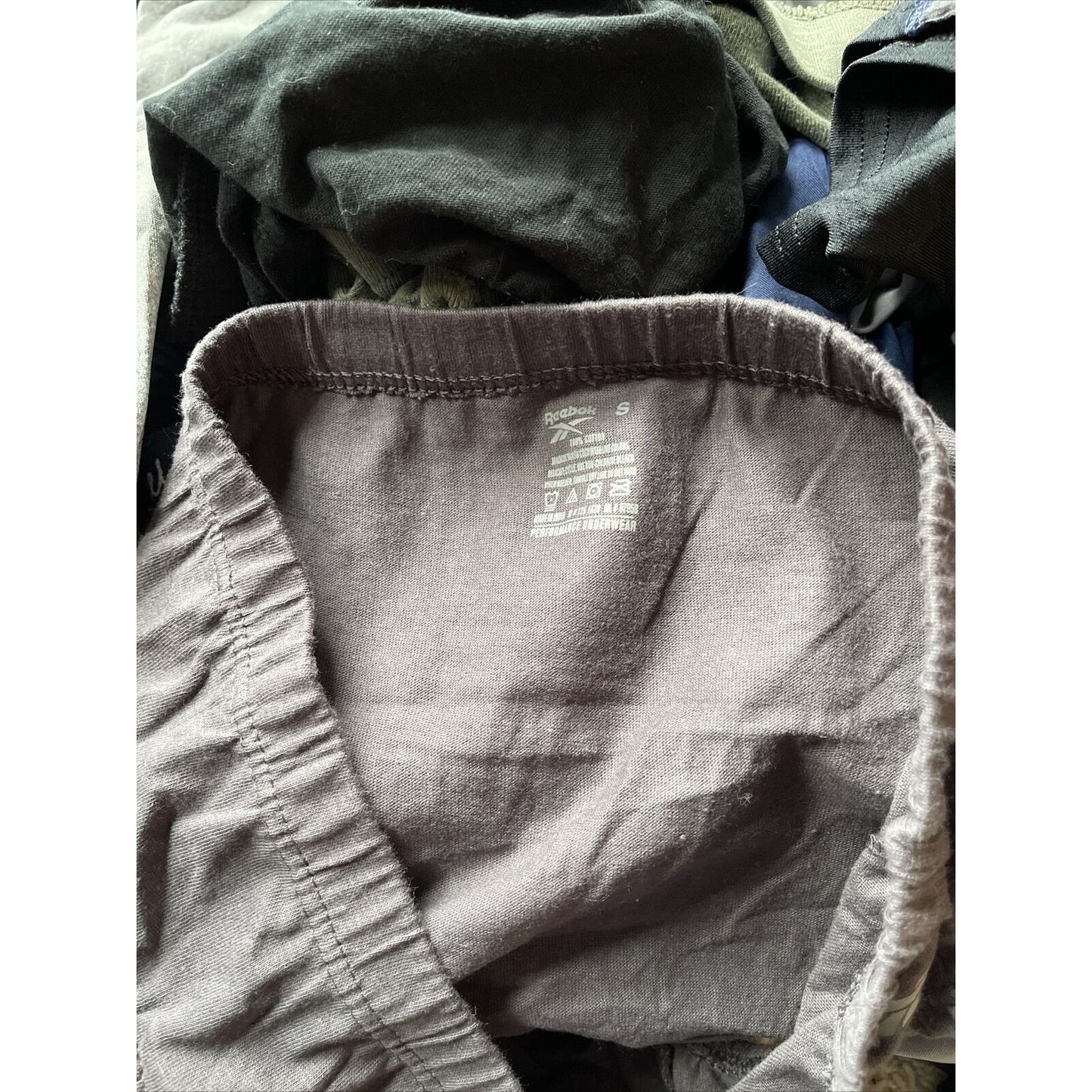 men's reebok small dark gray briefs athletic cut New And Unworn