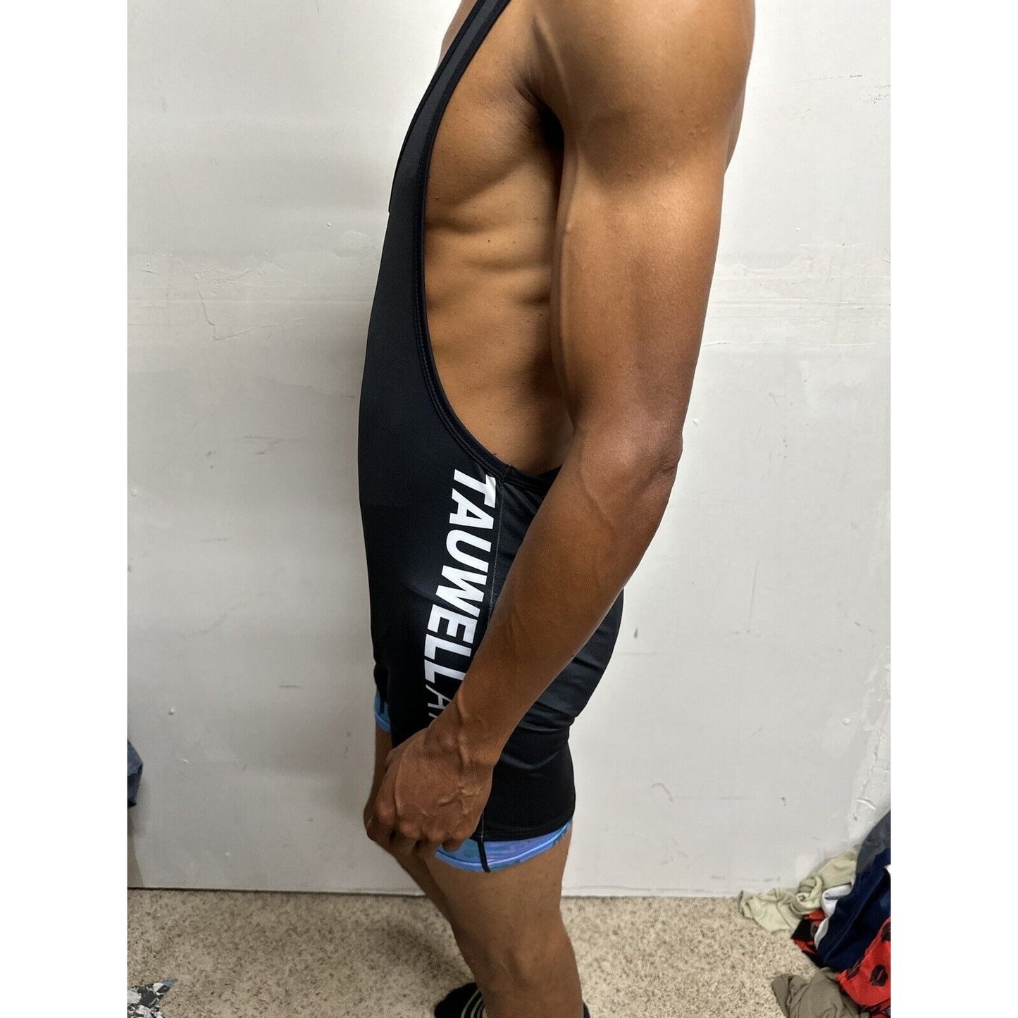 Men’s Tauwell XL Black Wrestling Singlet