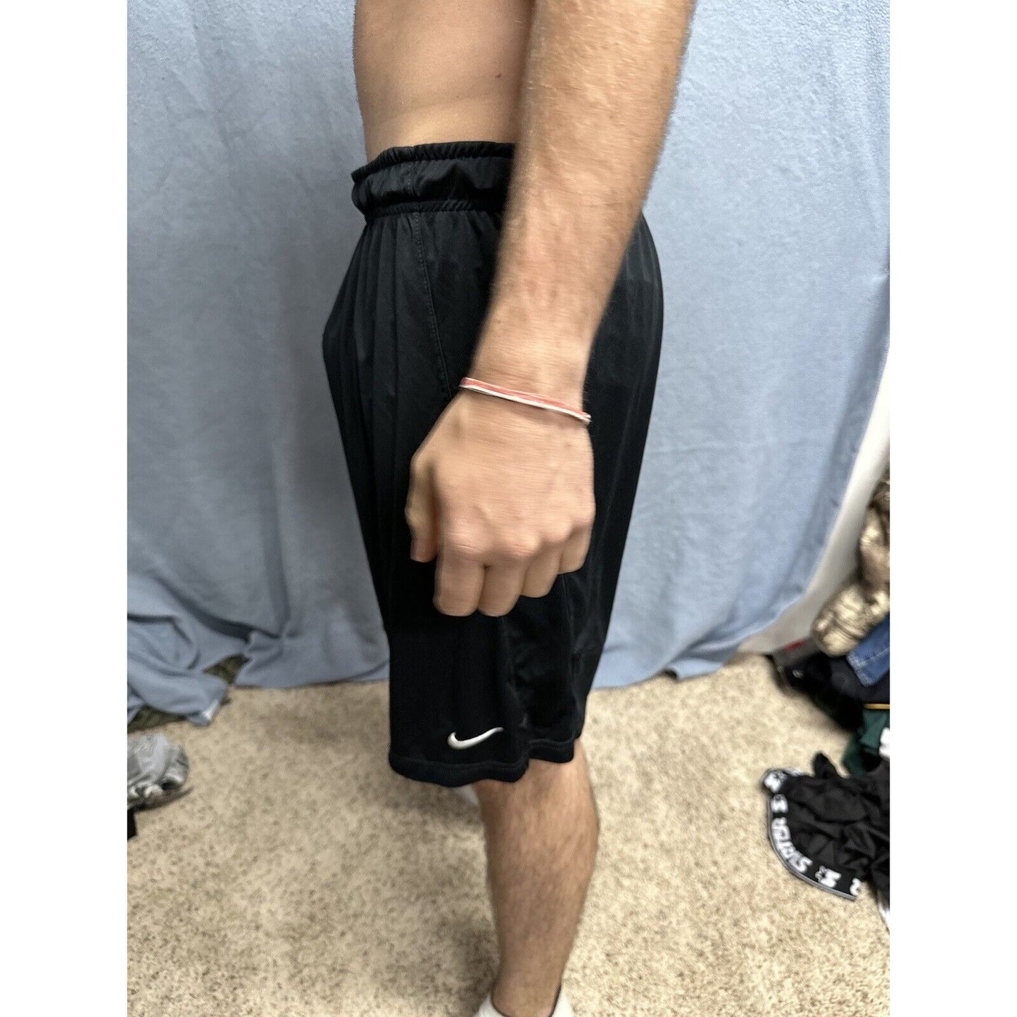 Men’s Nike Black XL Usafa Air Force Academy Football Shorts No Pockets