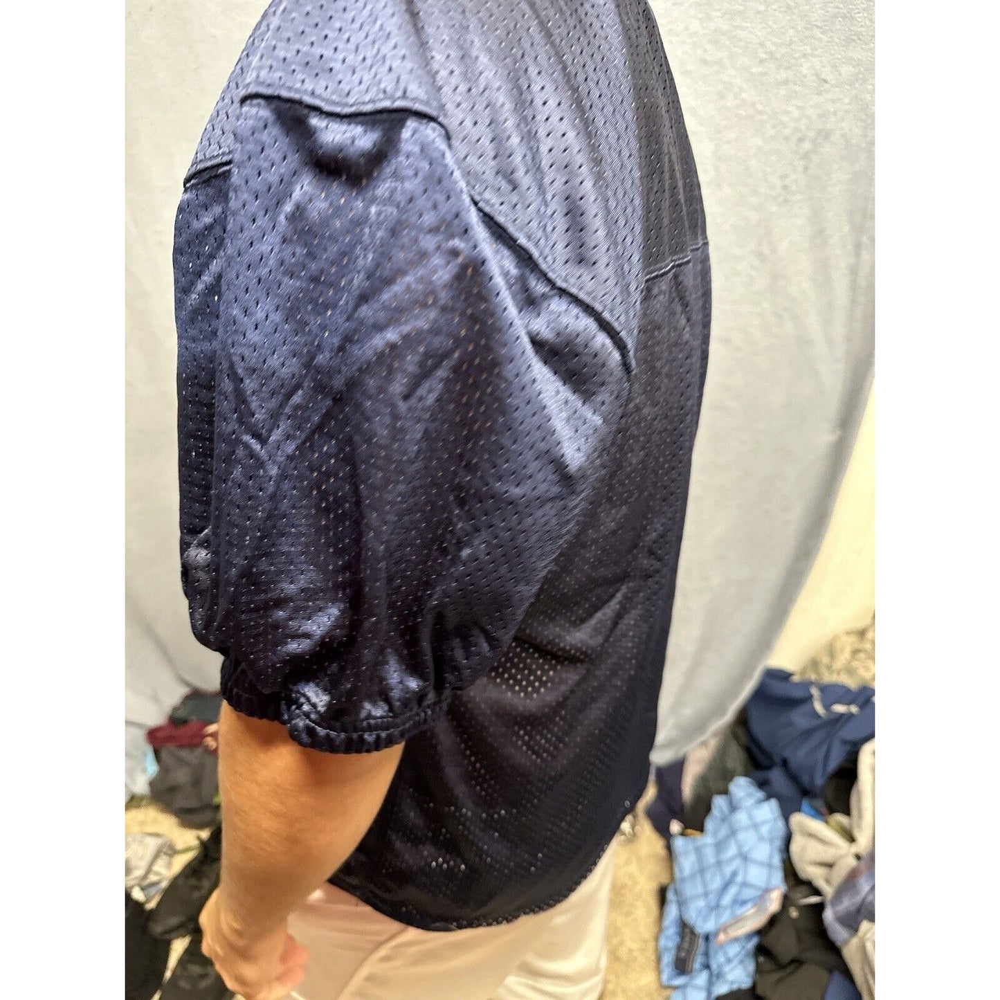 Men’s Dark Blue Alleson Athletics Small Football Jersey