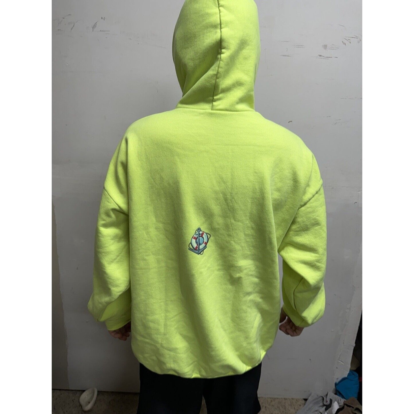 Men’s Neon Yellow Monterey California XXL Hoodie Pullover