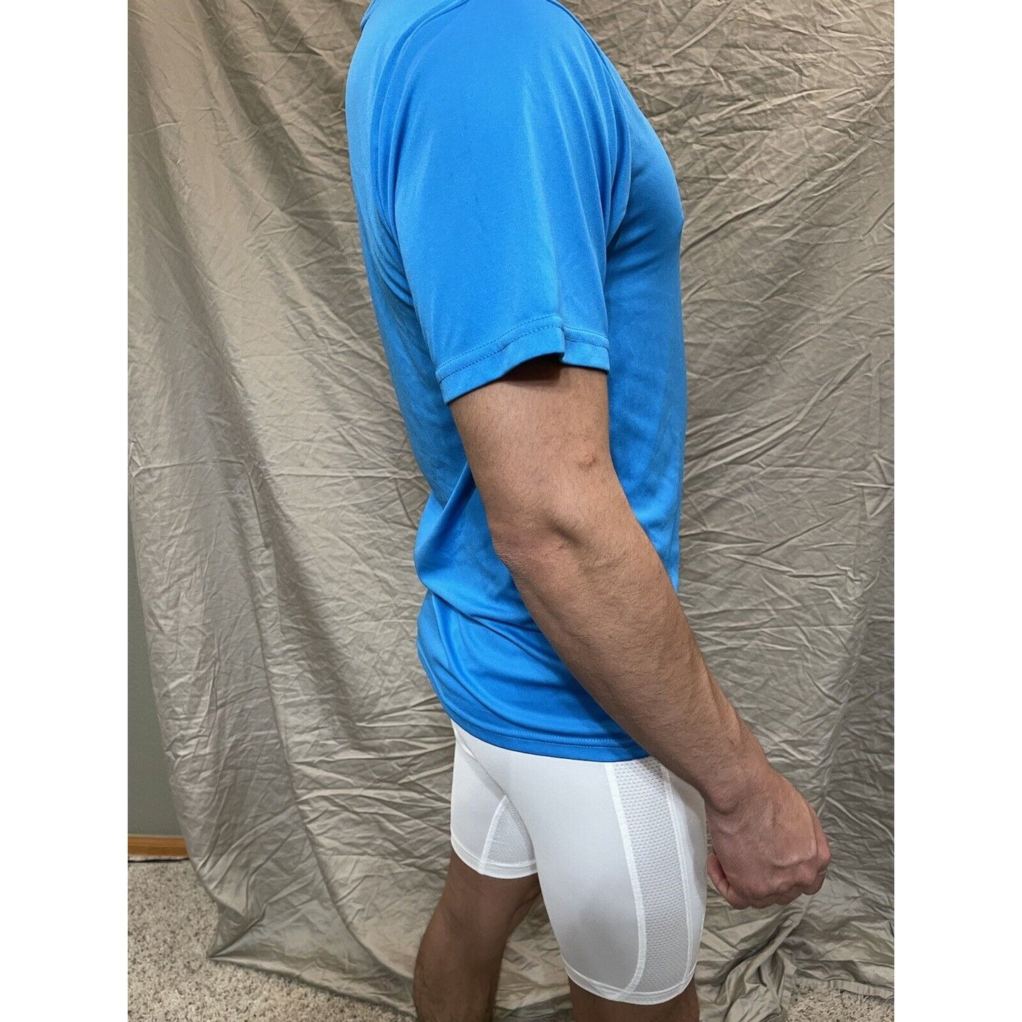 Men's Augusta Sportswear Moisture Management Athletic shirt Sky Blue Small
