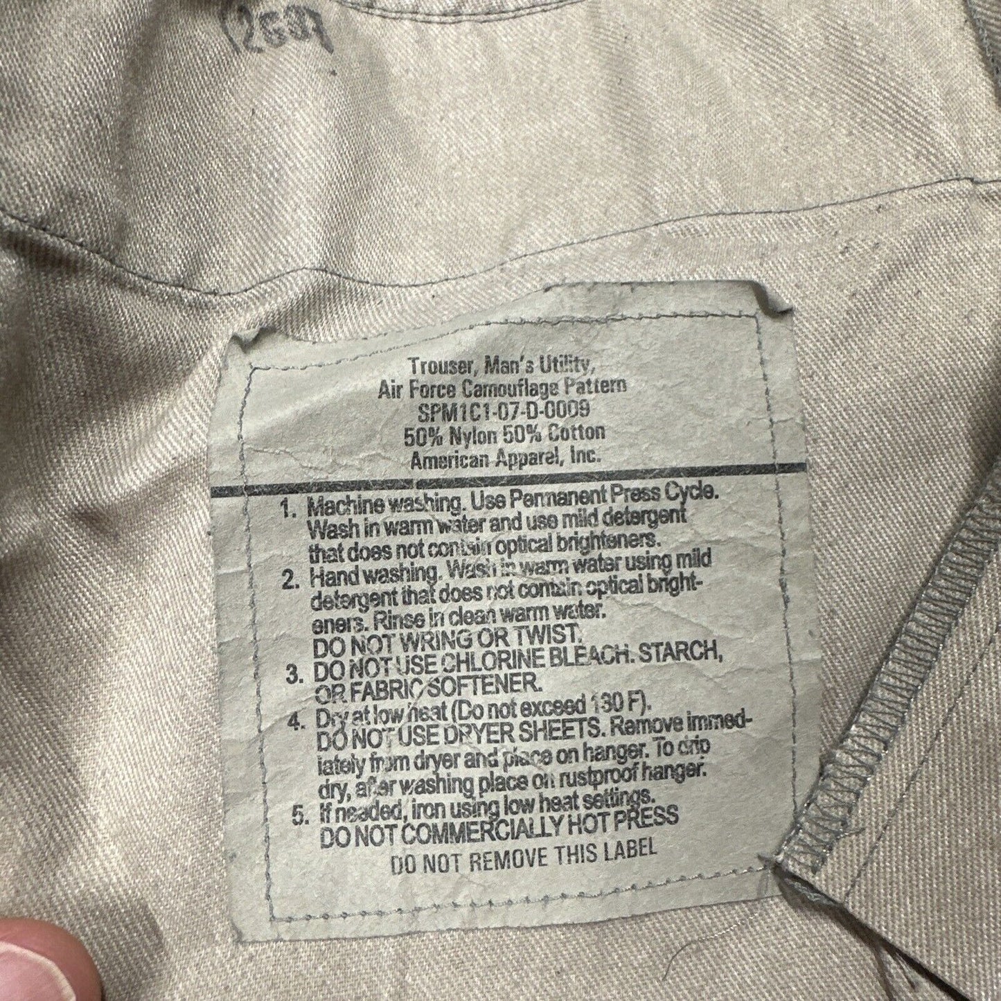 Men’s 32R Abu Airman Battle Uniform USAF Pants Civil Air patrol