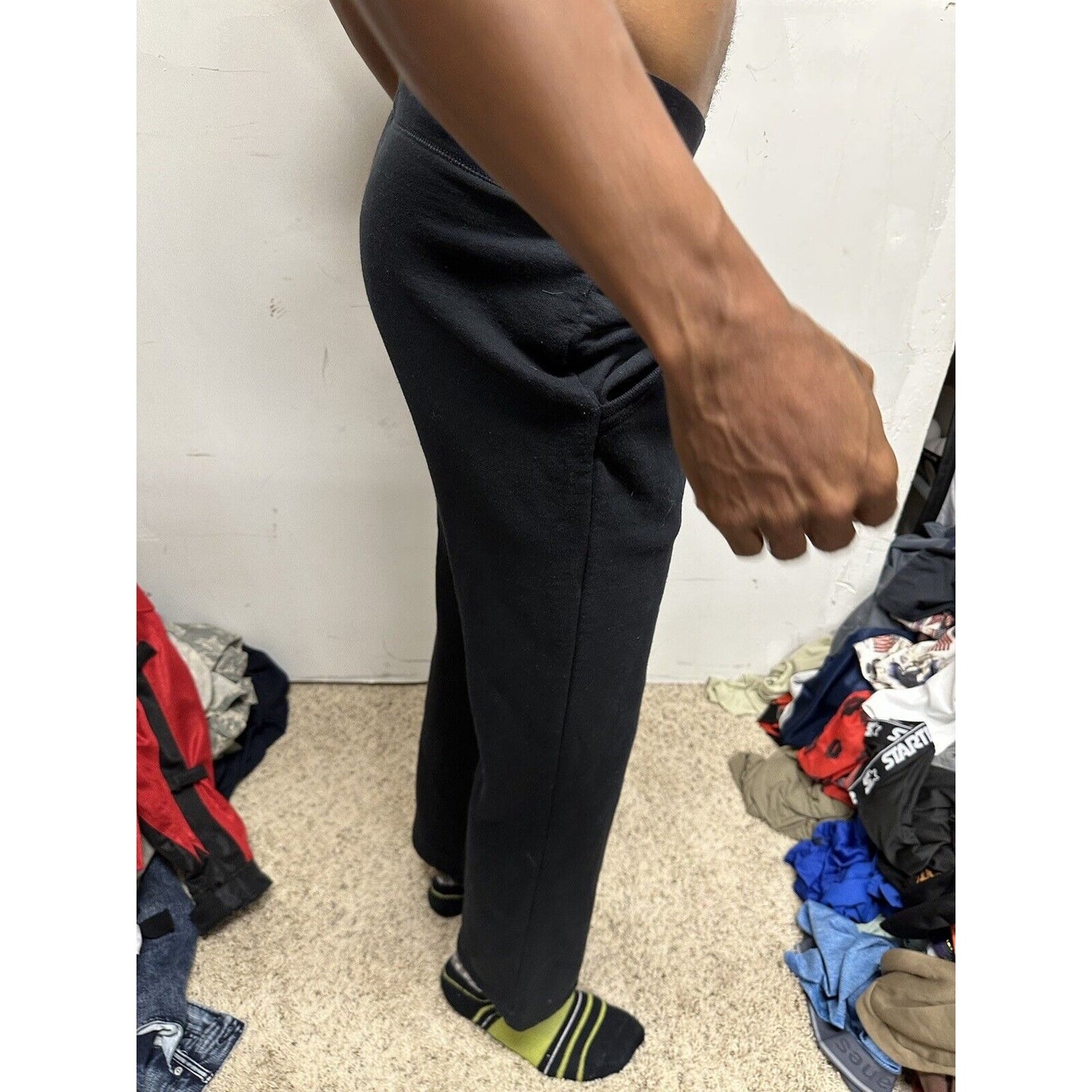 Men’s Gildan Small South Carolina Gamecocks Black Sweat Pants With Pockets
