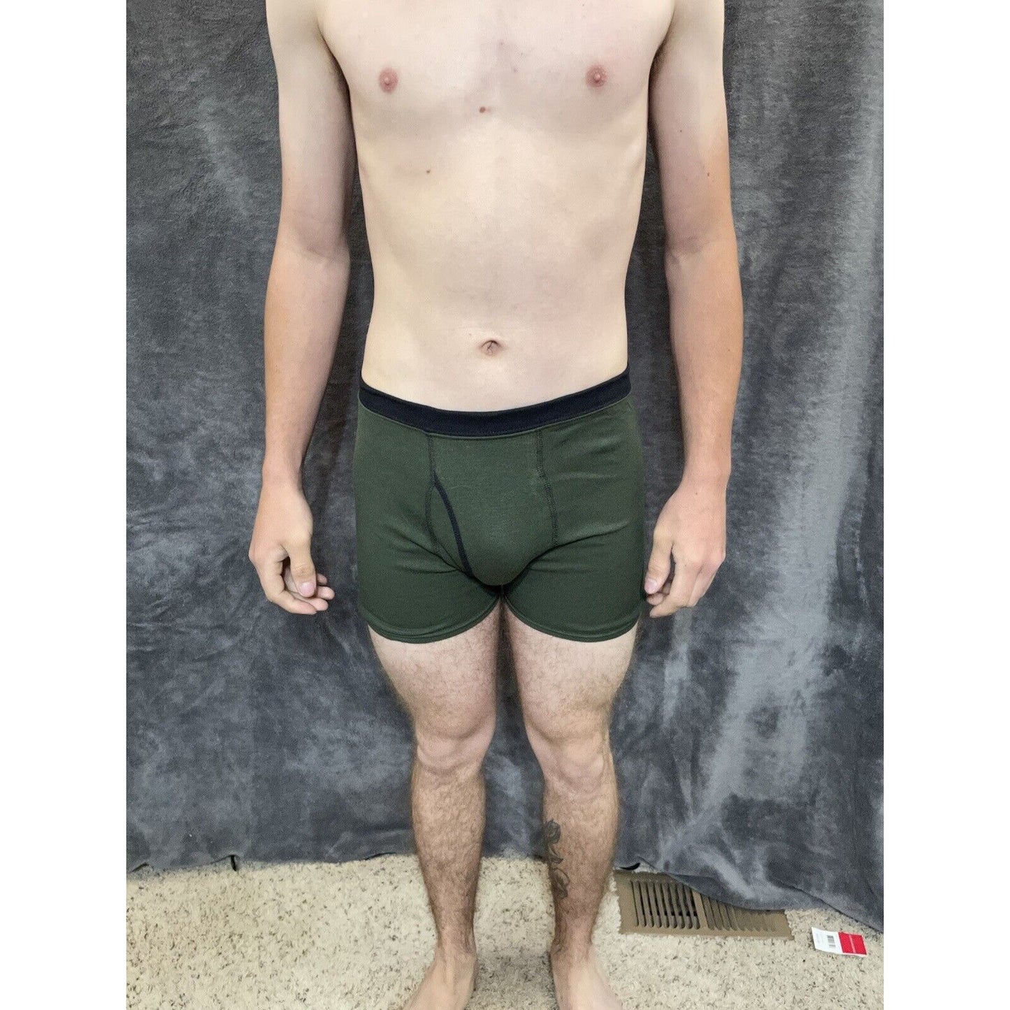 boy's XL hanes Dark Green boxer brief