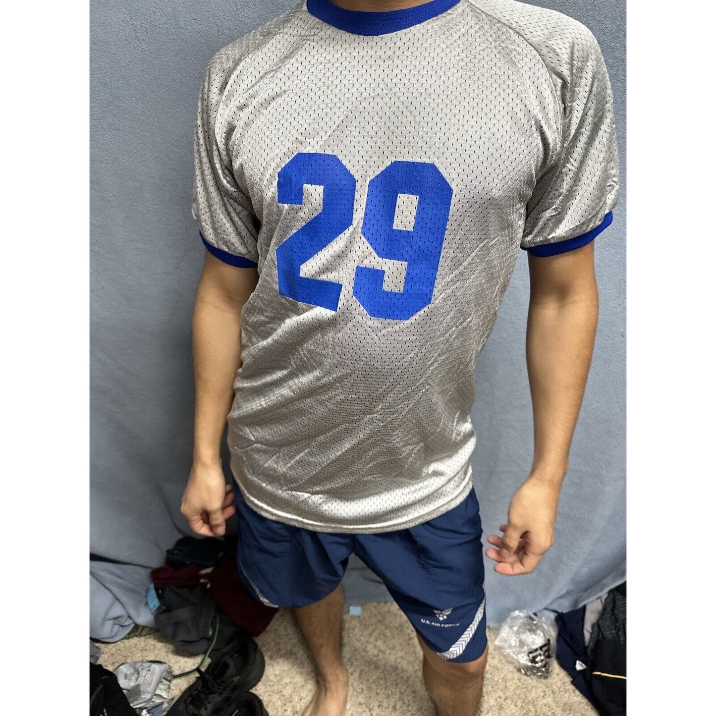 Men’s USAFa Air Force Academy Cadet Team Jersey Double Sided Size Medium