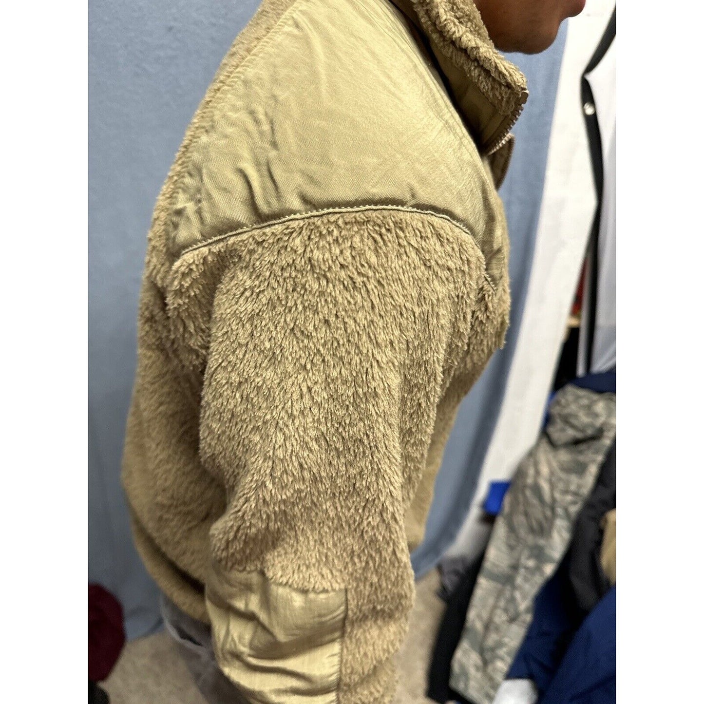 Men’s Army Air Force X-small Regular Fleece Uniform Jacket Gen III Cold Weather