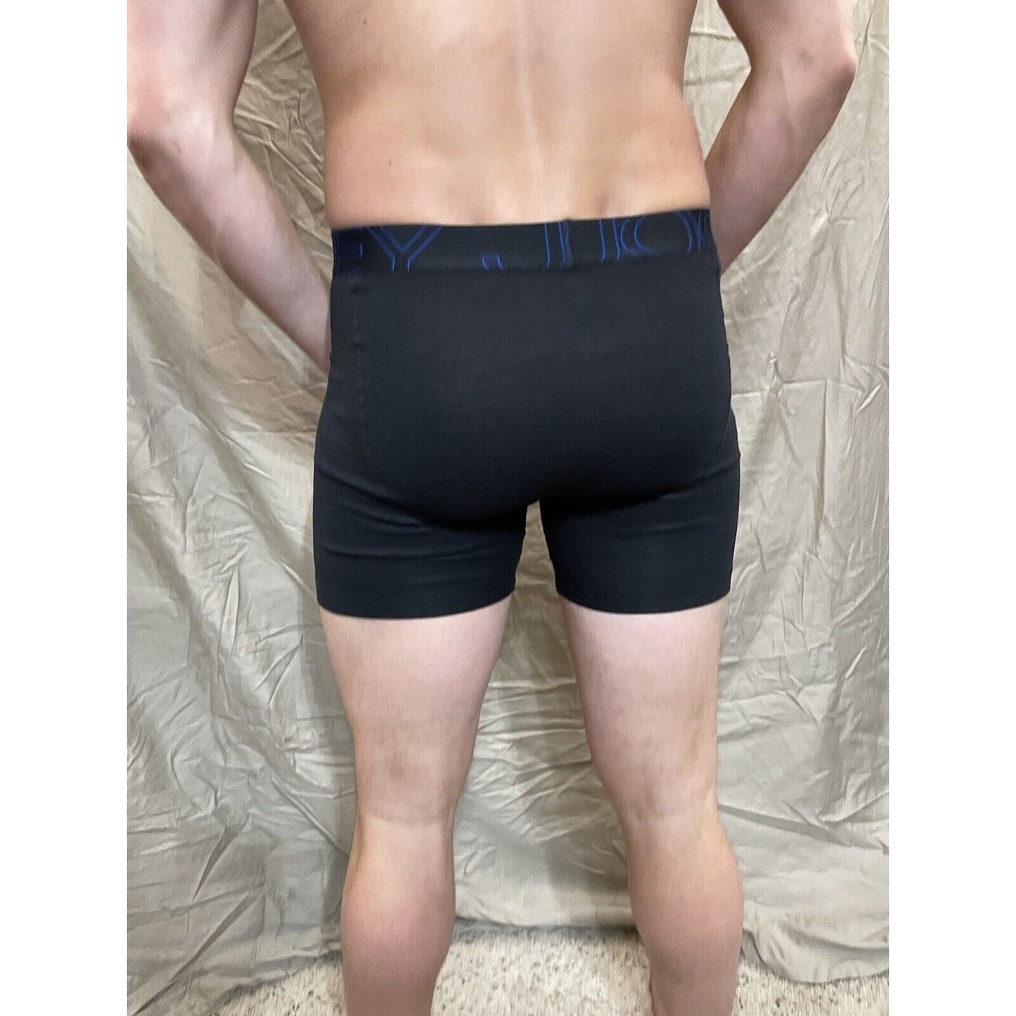 men's black jockey medium boxer briefs active blend midway brief New And Unworn