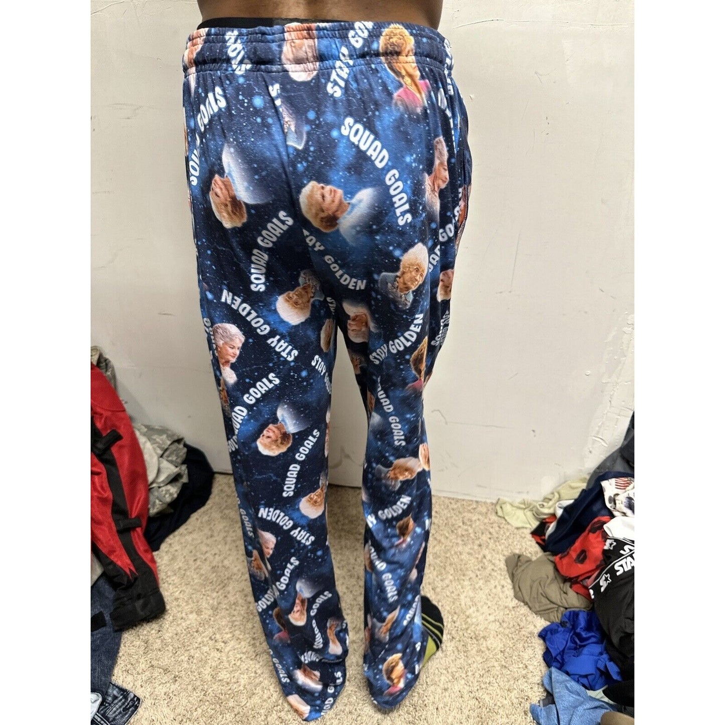 The Golden Girls Medium Lounge Pants Sleepwear Blue