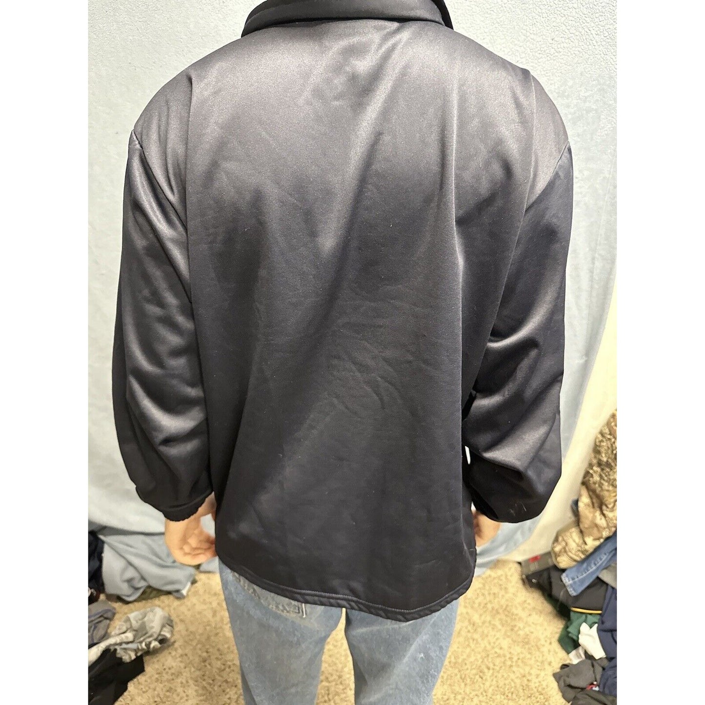 Men’s Dark Blue US Olympic Committee Fill Zip Large Jacket Polyester
