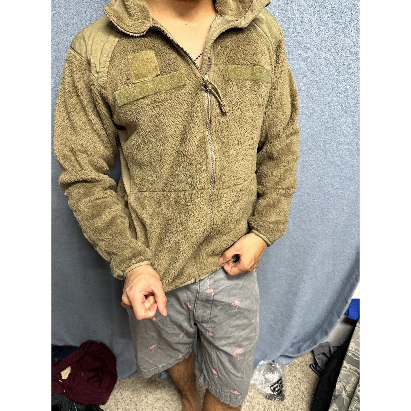Men’s Army Air Force X-small Regular Fleece Uniform Jacket Gen III Cold Weather
