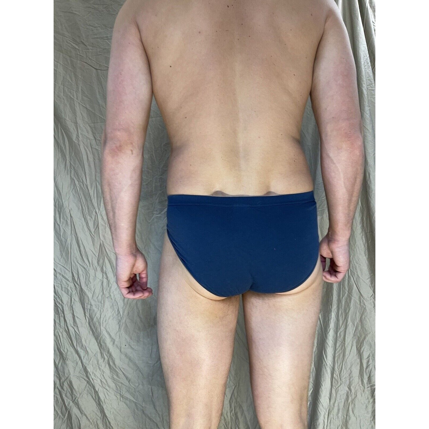 men's dark blue covington large brief
