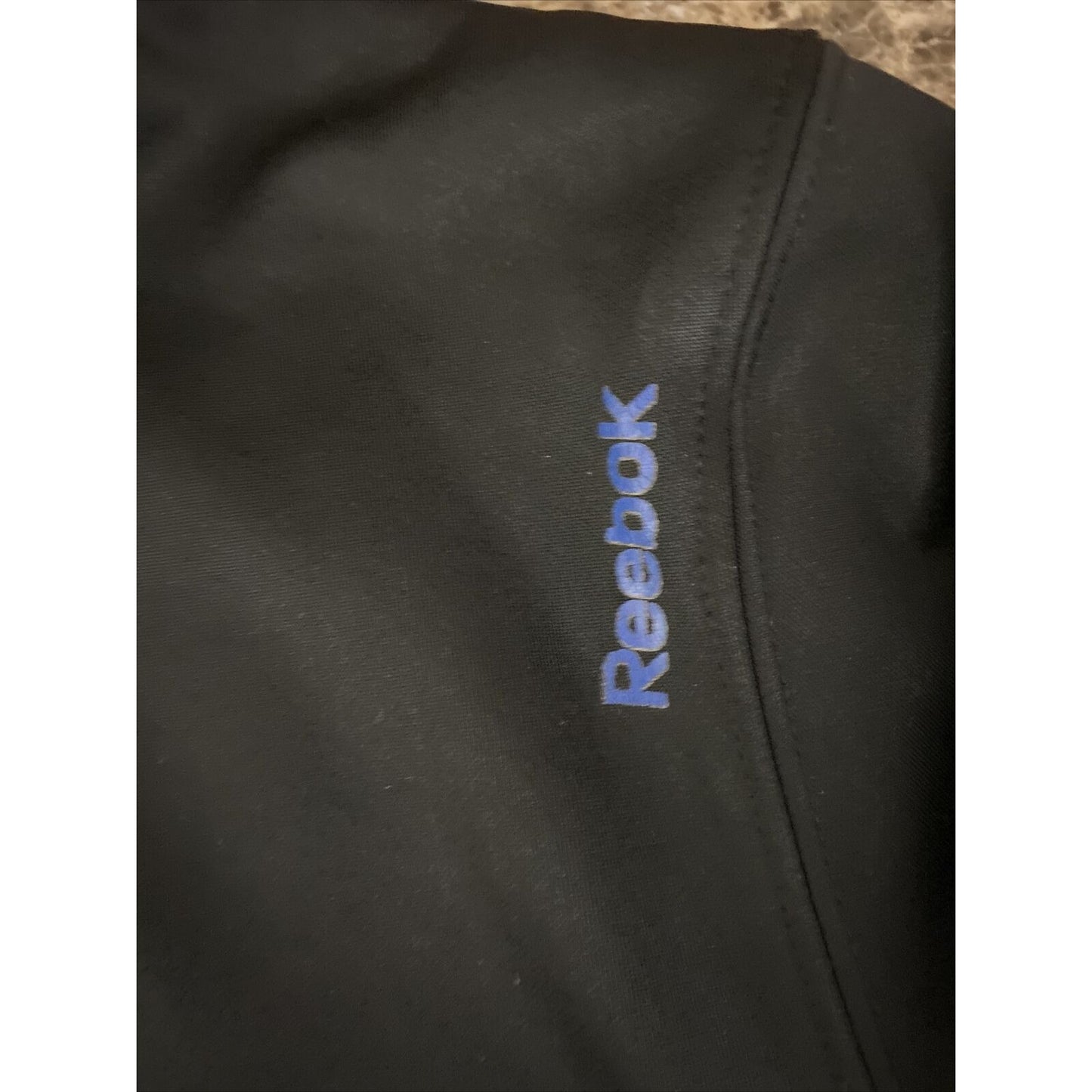 Reebok Boys’ Large Black Polyester Hoodie Pullover Sweatshirt