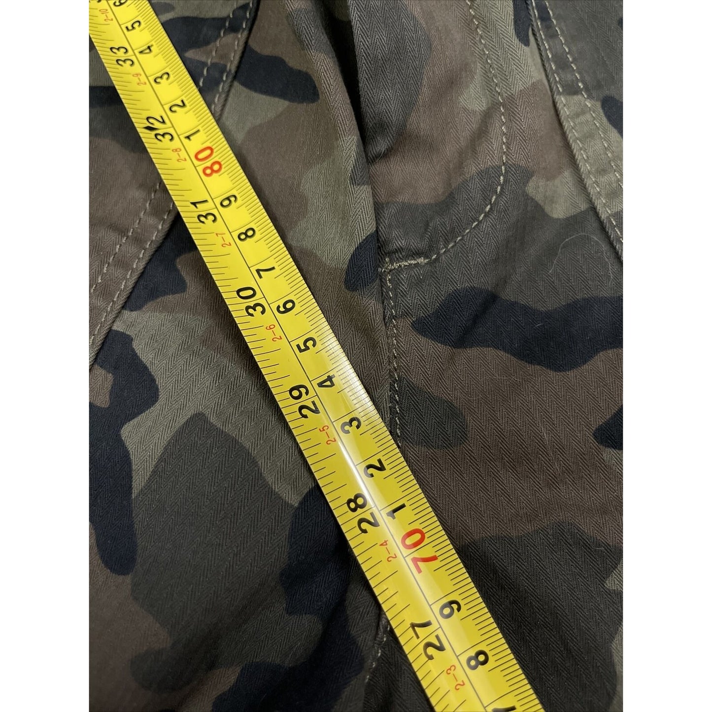 Gap Camouflage (green/brown/tan) Girlfriend Chino Size 10